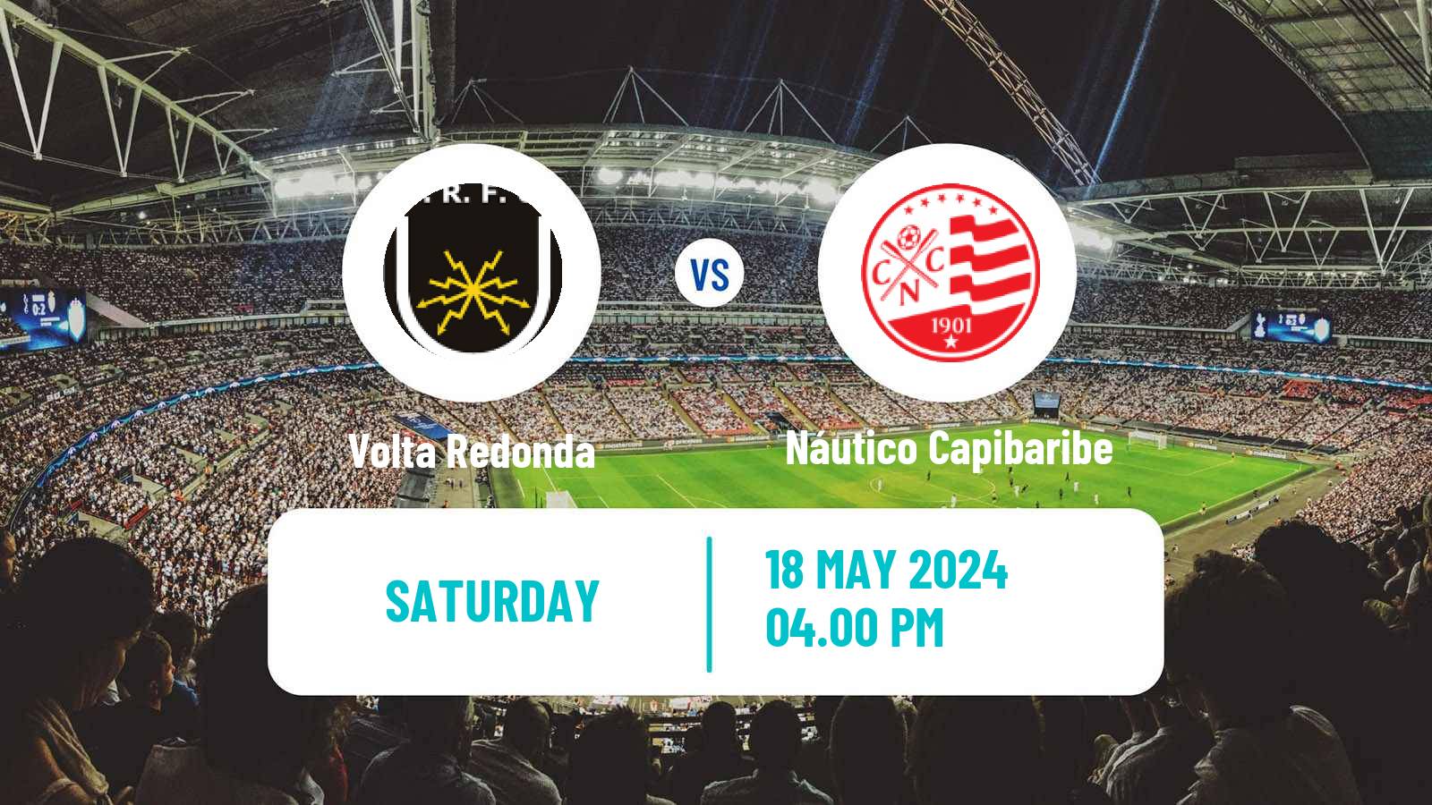 Soccer Brazilian Serie C Volta Redonda - Náutico Capibaribe
