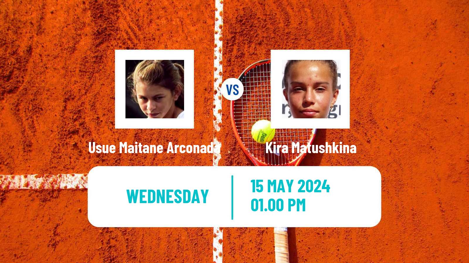 Tennis ITF W35 Bethany Beach De Women Usue Maitane Arconada - Kira Matushkina