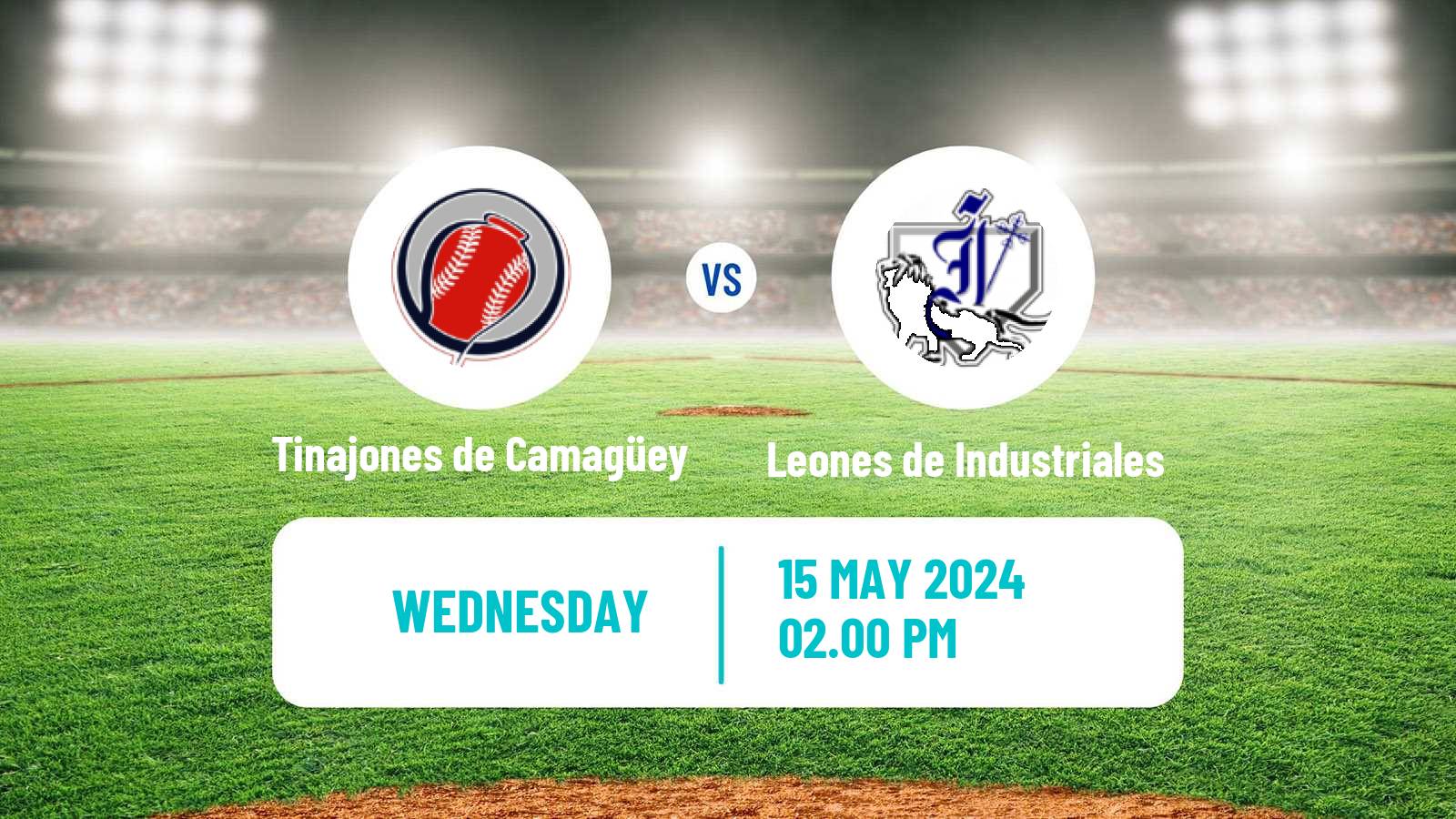 Baseball Cuba Serie Nacional Baseball Tinajones de Camagüey - Leones de Industriales