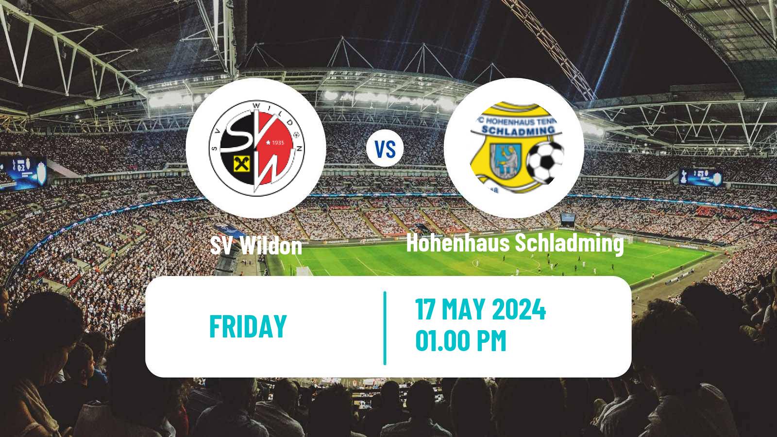 Football Austrian Landesliga Steiermark SV Wildon - Hohenhaus Schladming