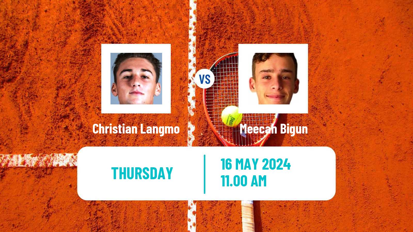 Tennis ITF M25 Pensacola Fl Men Christian Langmo - Meecah Bigun