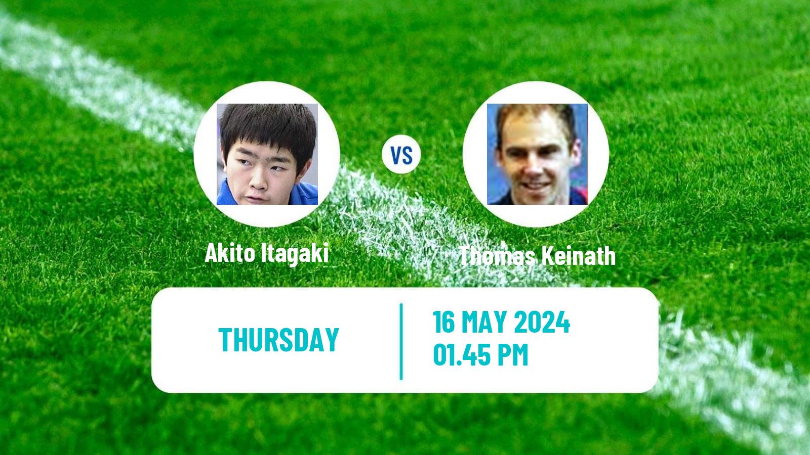 Table tennis Tt Star Series Men Akito Itagaki - Thomas Keinath