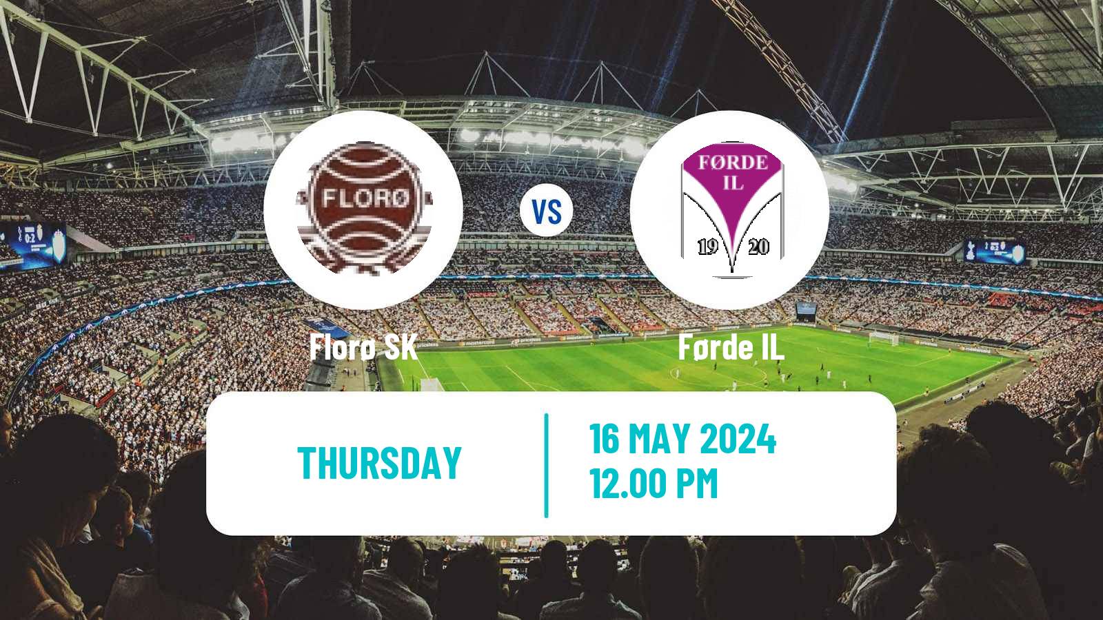 Football Norwegian Division 3 - Group 1 Florø - Førde