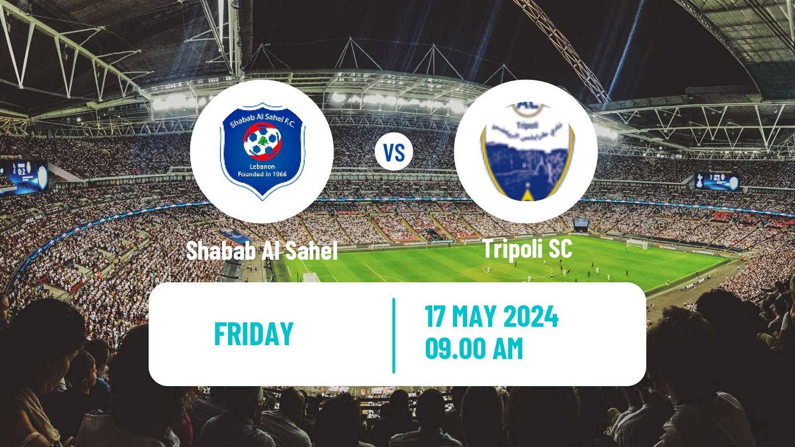 Football Lebanese Premier League Shabab Al Sahel - Tripoli