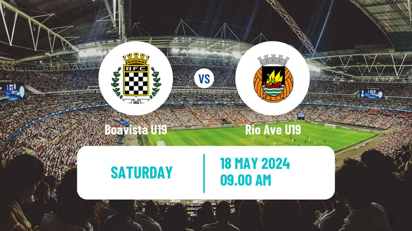 Soccer Portuguese Campeonato Nacional U19 Boavista U19 - Rio Ave U19