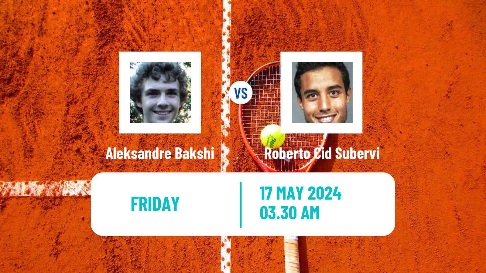 Tennis ITF M25 Kachreti Men Aleksandre Bakshi - Roberto Cid Subervi