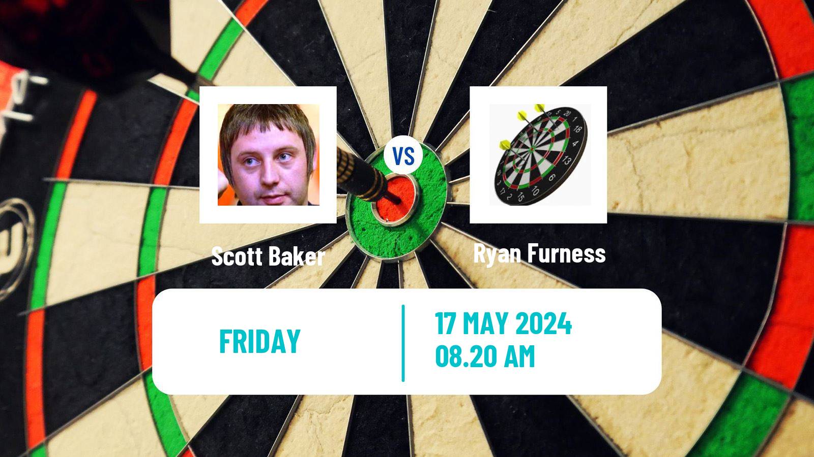 Darts Modus Super Series Scott Baker - Ryan Furness