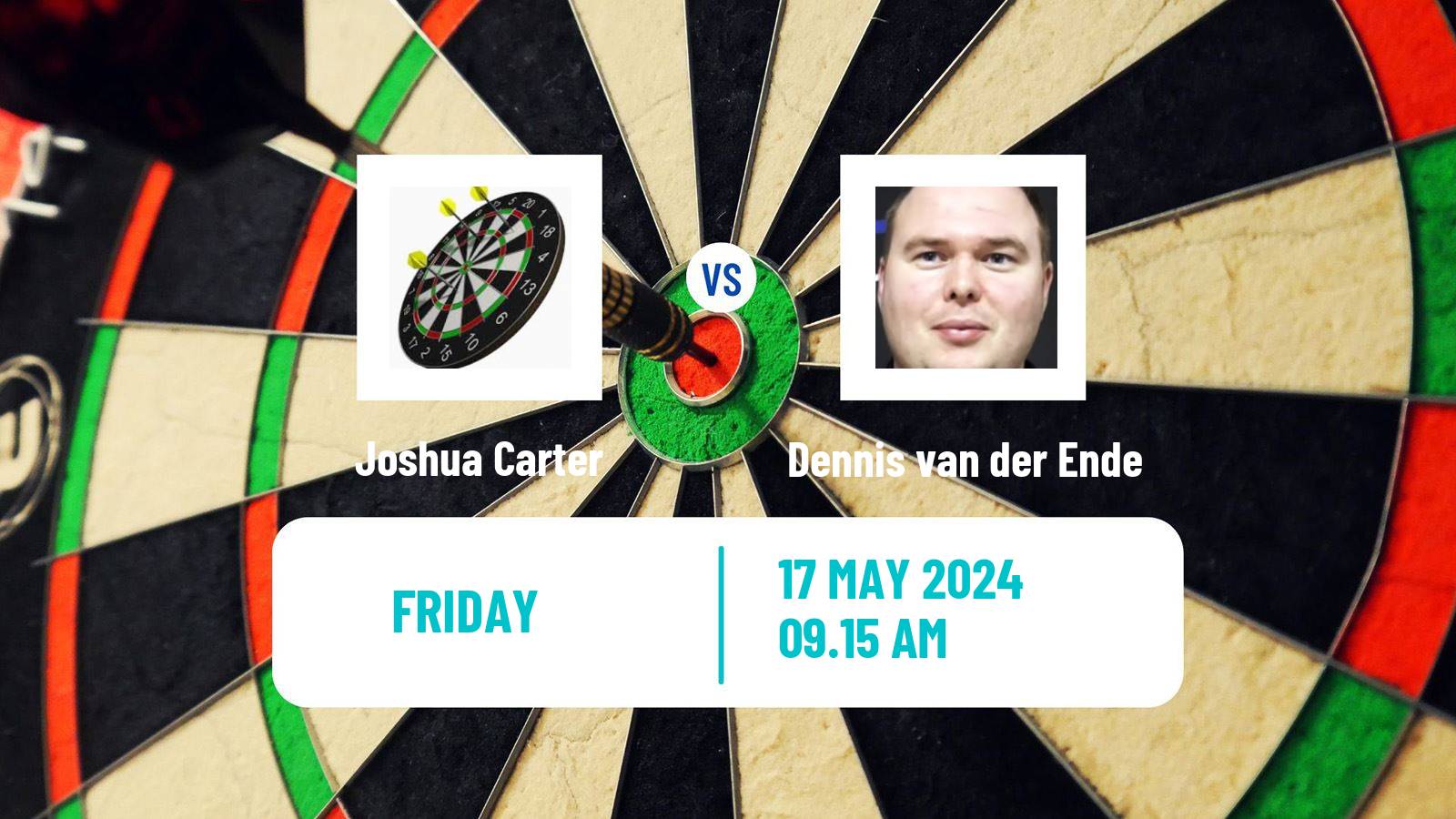 Darts Modus Super Series Joshua Carter - Dennis van der Ende