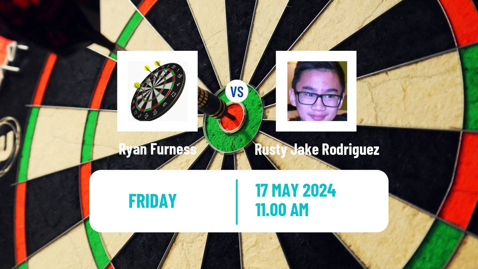 Darts Modus Super Series Ryan Furness - Rusty Jake Rodriguez
