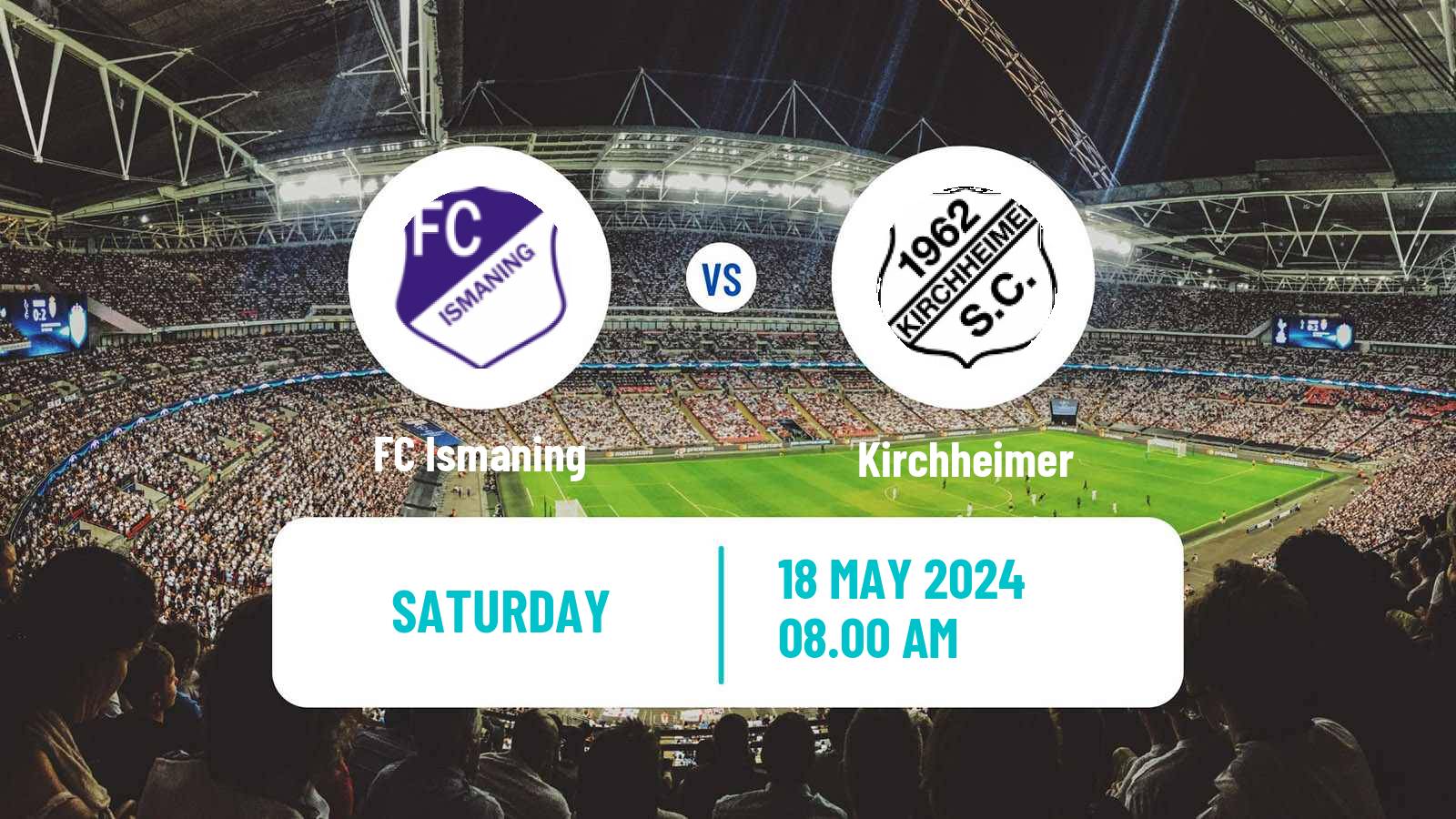 Soccer German Oberliga Bayern Süd Ismaning - Kirchheimer