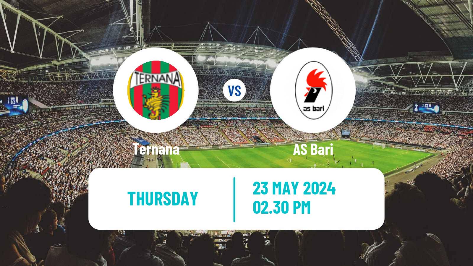 Soccer Italian Serie B Ternana - Bari