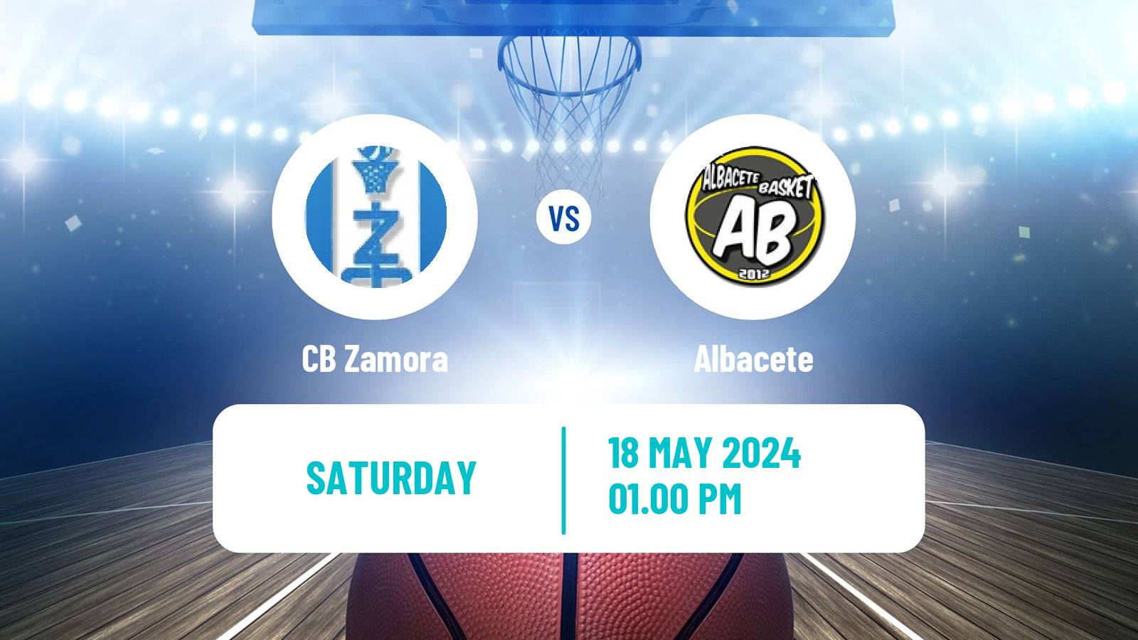 Basketball Spanish LEB Plata Zamora - Albacete