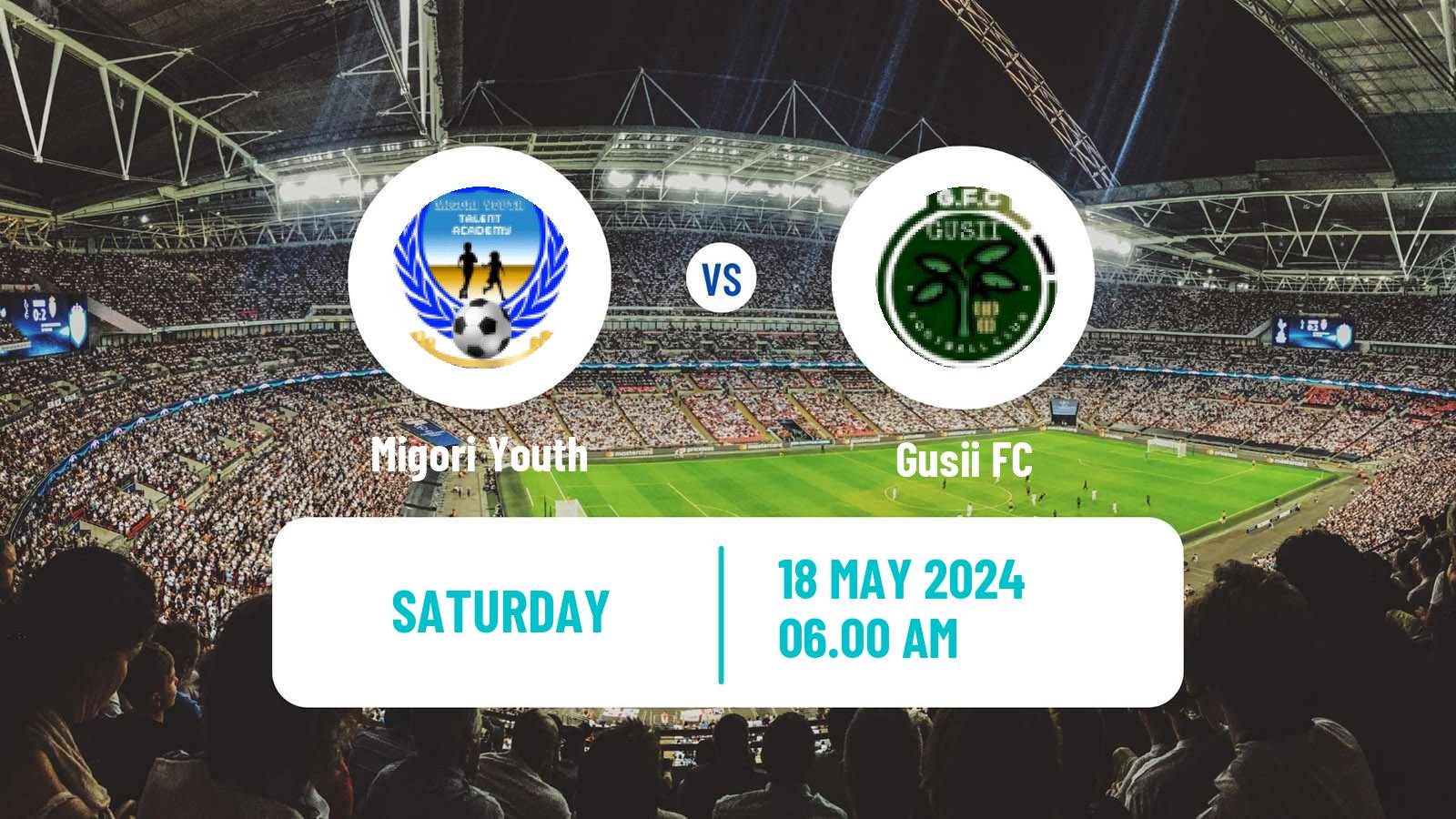 Soccer Kenyan Super League Migori Youth - Gusii