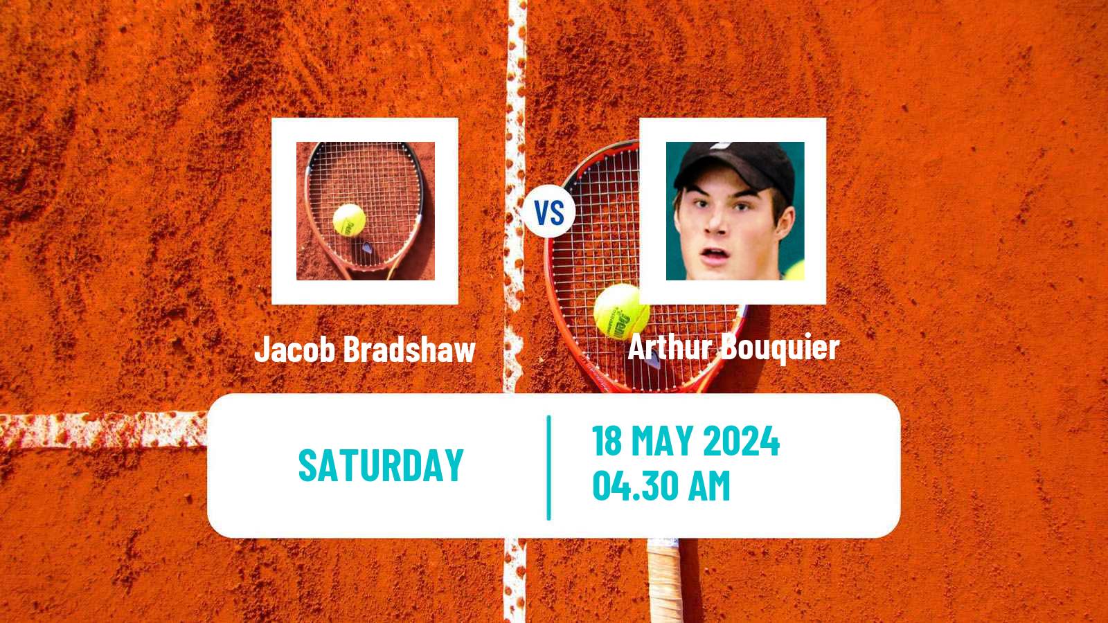 Tennis ITF M15 Monastir 20 Men Jacob Bradshaw - Arthur Bouquier