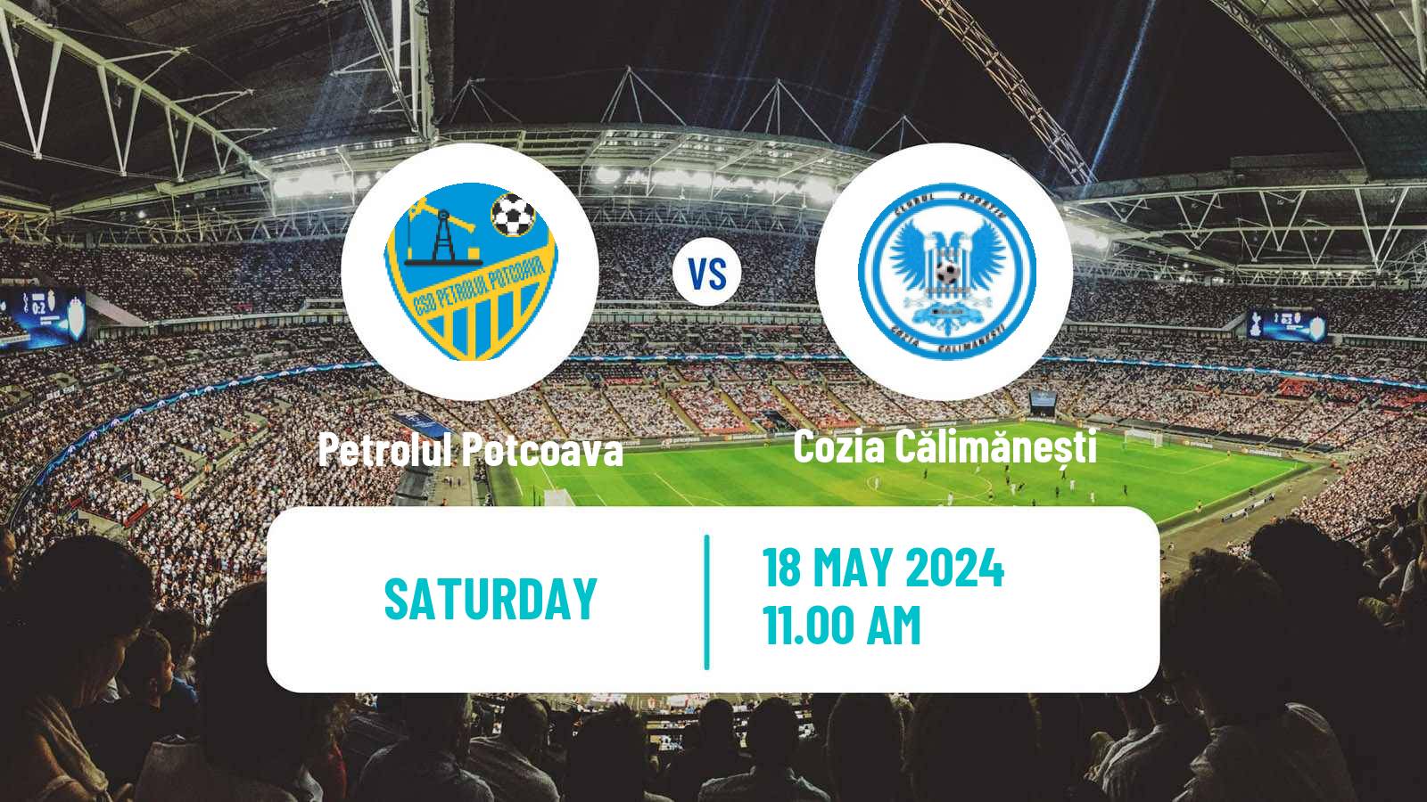 Soccer Romanian Liga 3 - Seria 6 Petrolul Potcoava - Cozia Călimănești