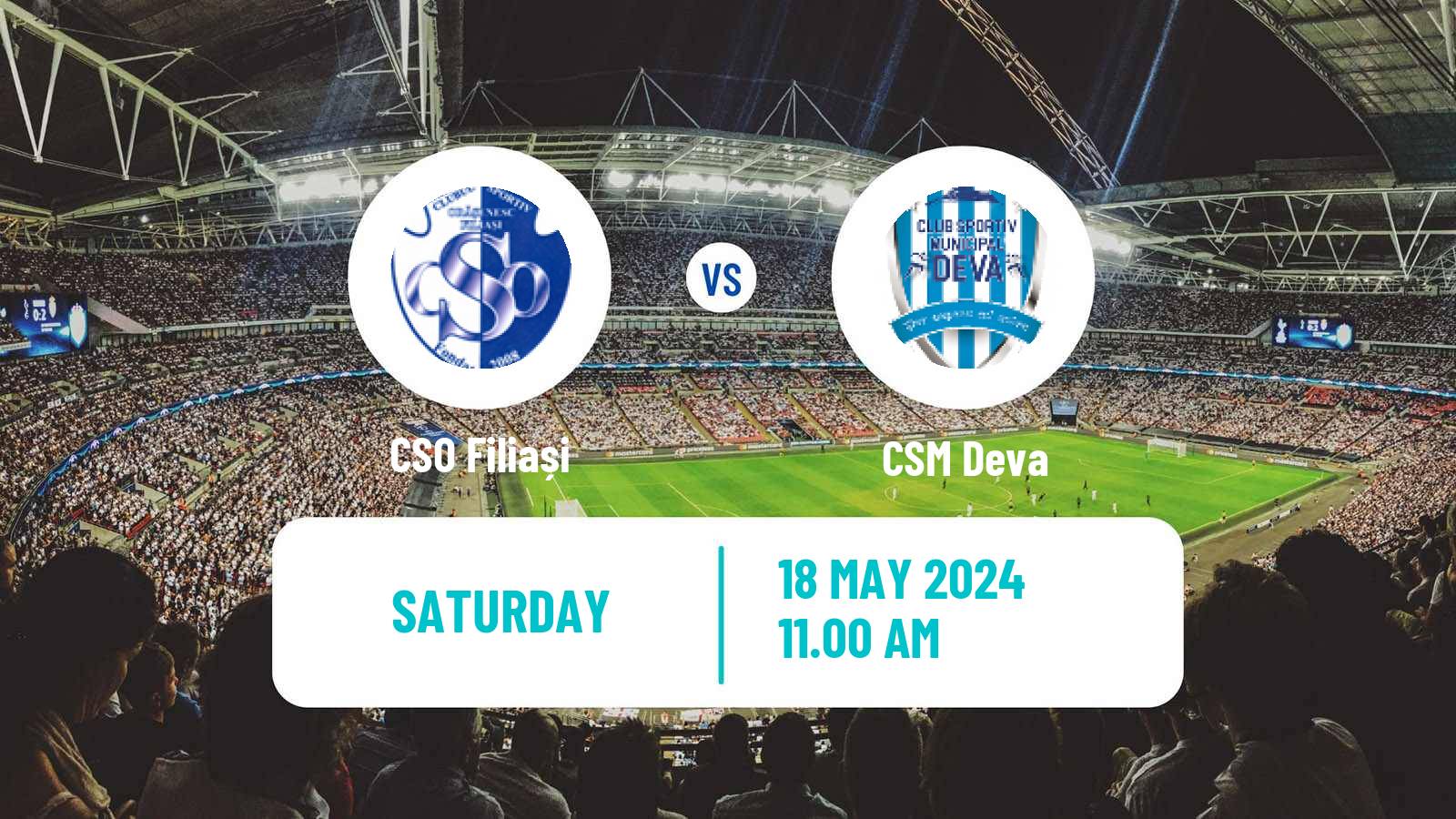 Soccer Romanian Liga 3 - Seria 7 Filiași - CSM Deva