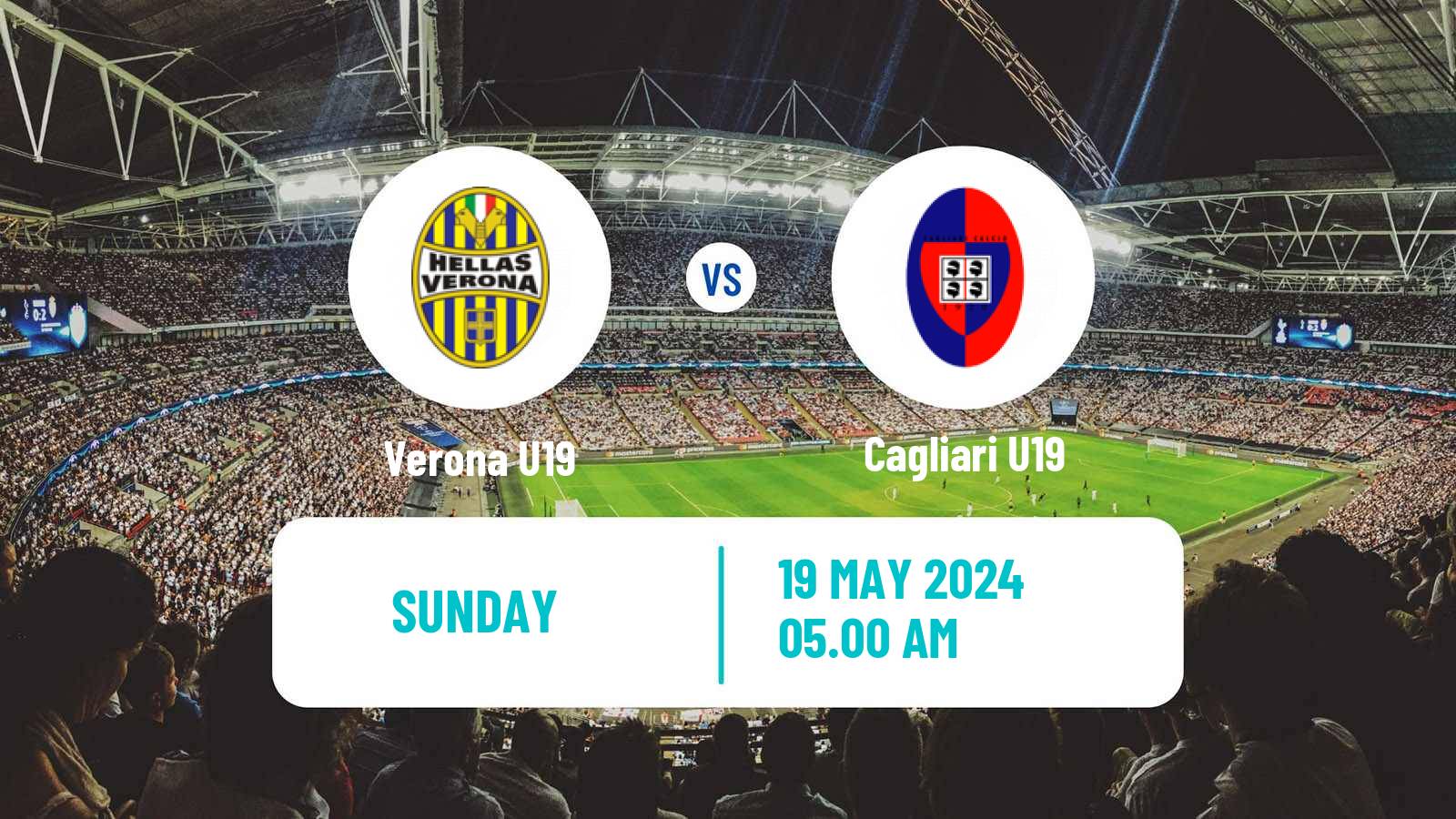 Soccer Italian Primavera 1 Verona U19 - Cagliari U19