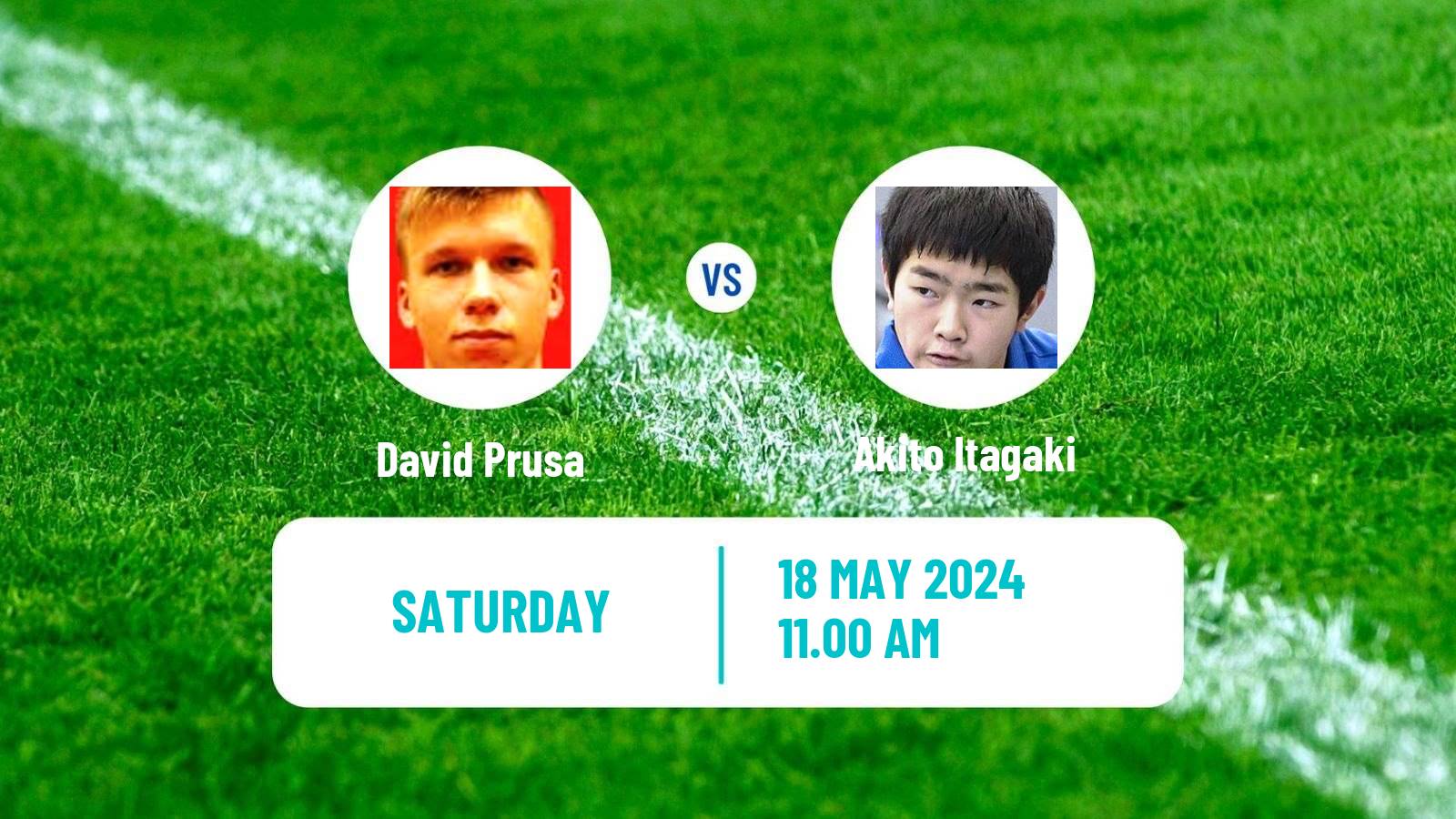 Table tennis Tt Star Series Men David Prusa - Akito Itagaki