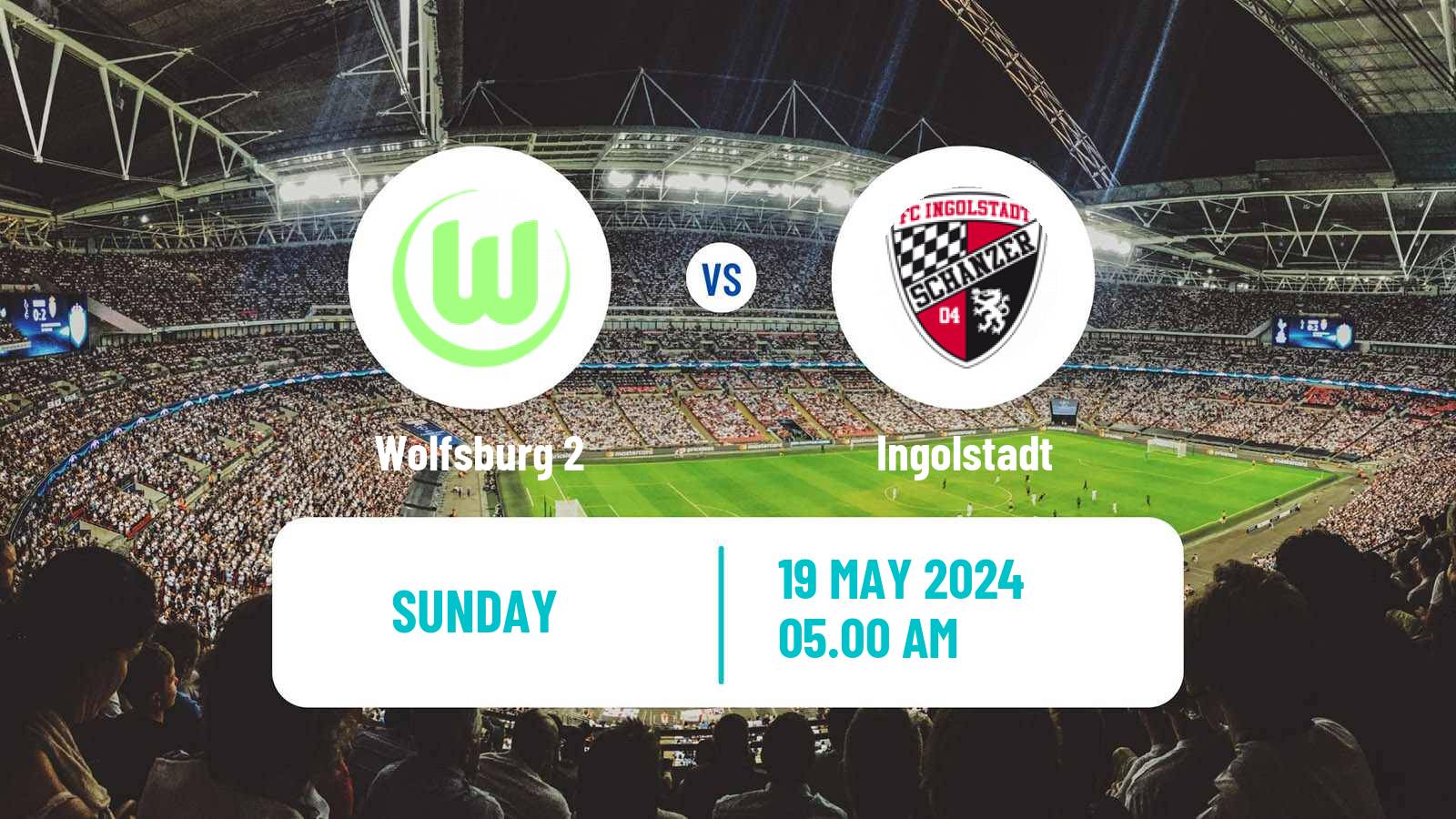 Soccer German 2 Bundesliga Women Wolfsburg 2 - Ingolstadt
