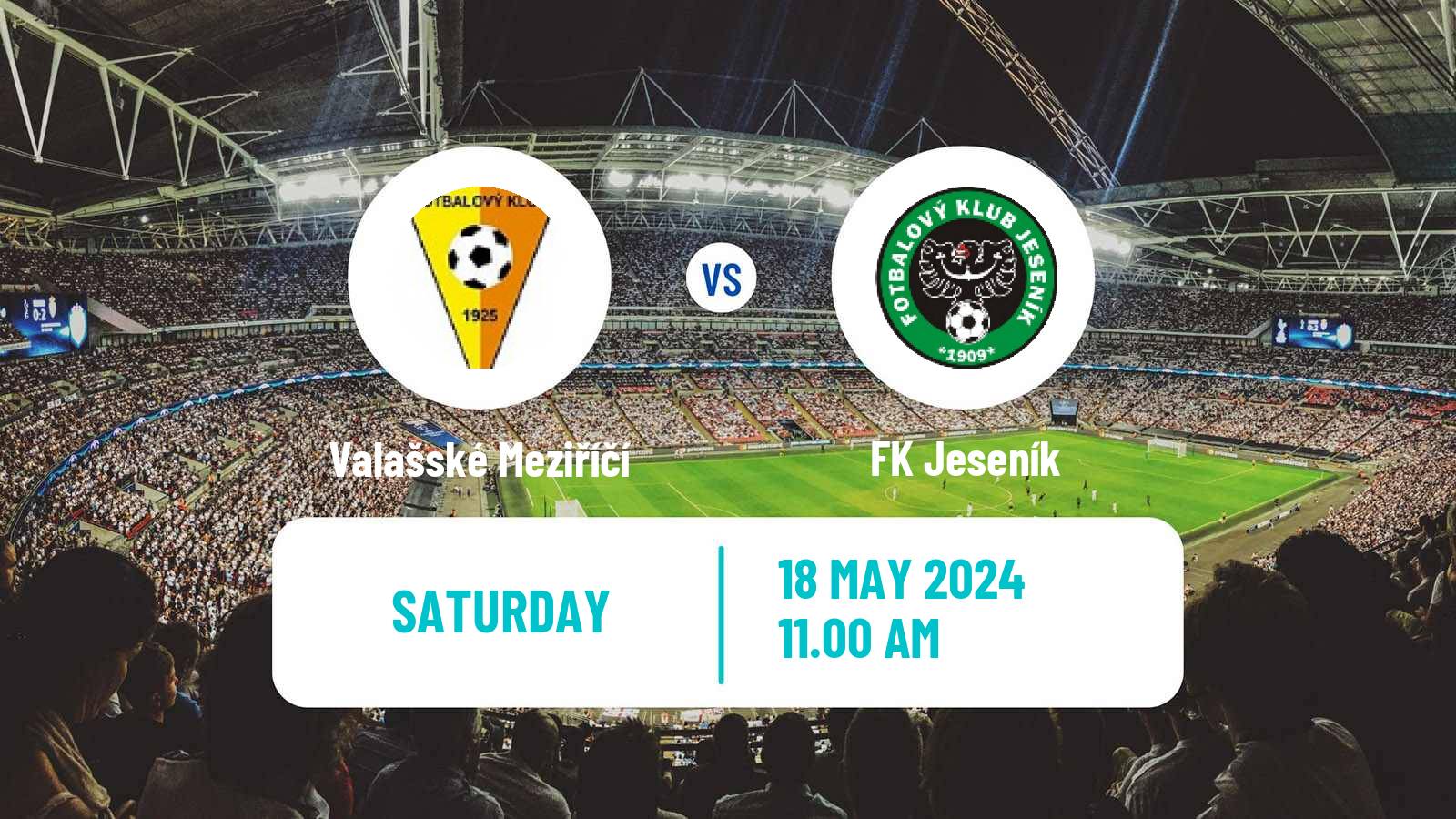 Soccer Czech Division F Valašské Meziříčí - Jeseník