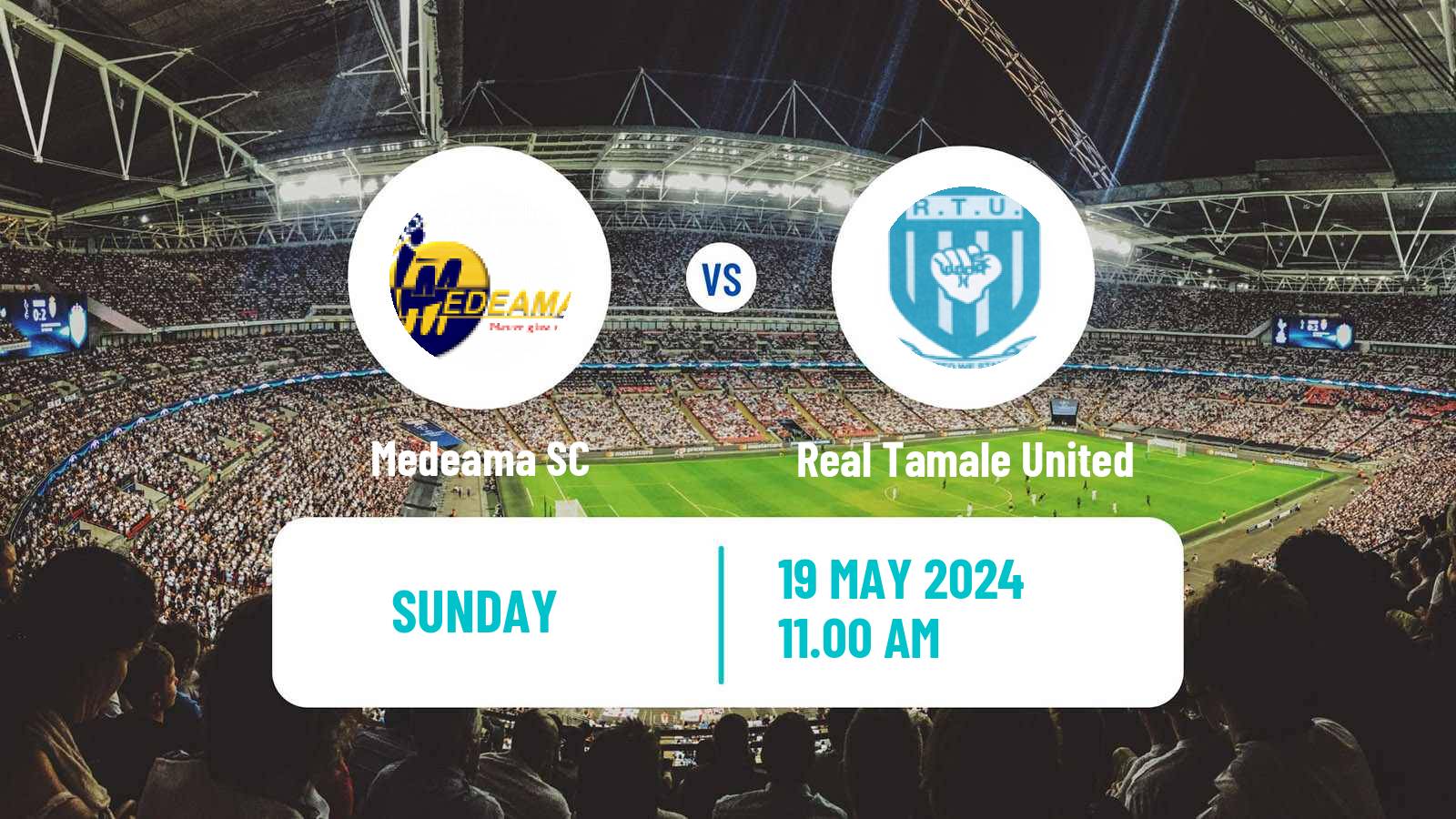 Soccer Ghanaian Premier League Medeama - Real Tamale United