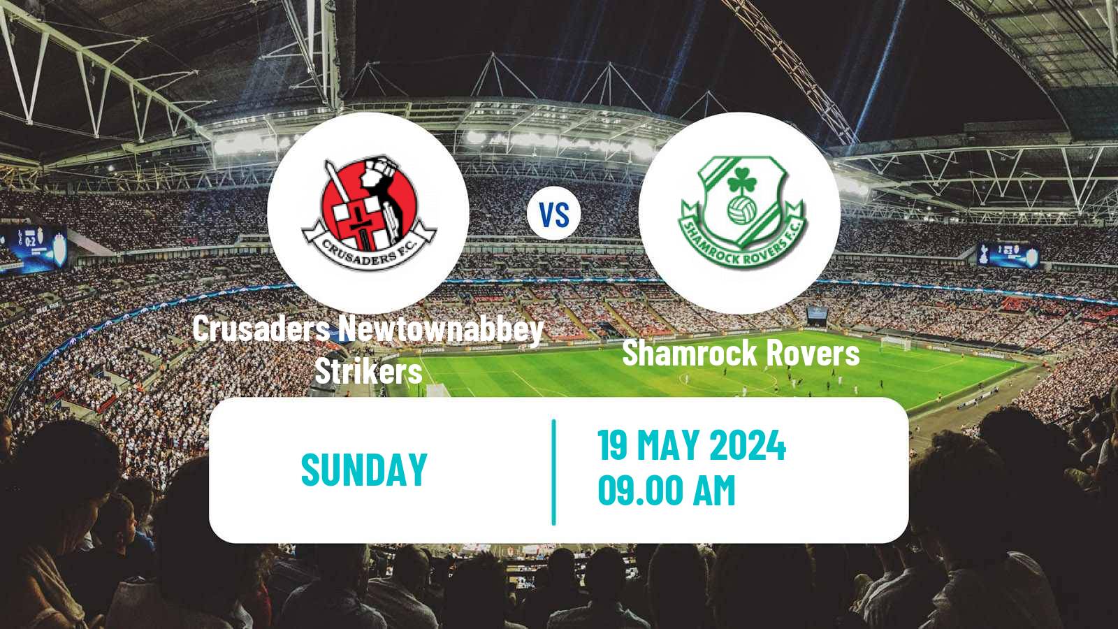 Soccer All-Island Cup Women Crusaders Newtownabbey Strikers - Shamrock Rovers
