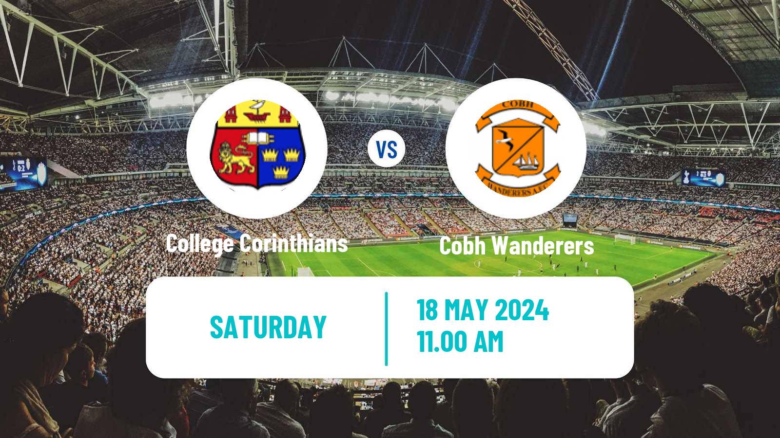 Soccer Irish FAI Cup College Corinthians - Cobh Wanderers