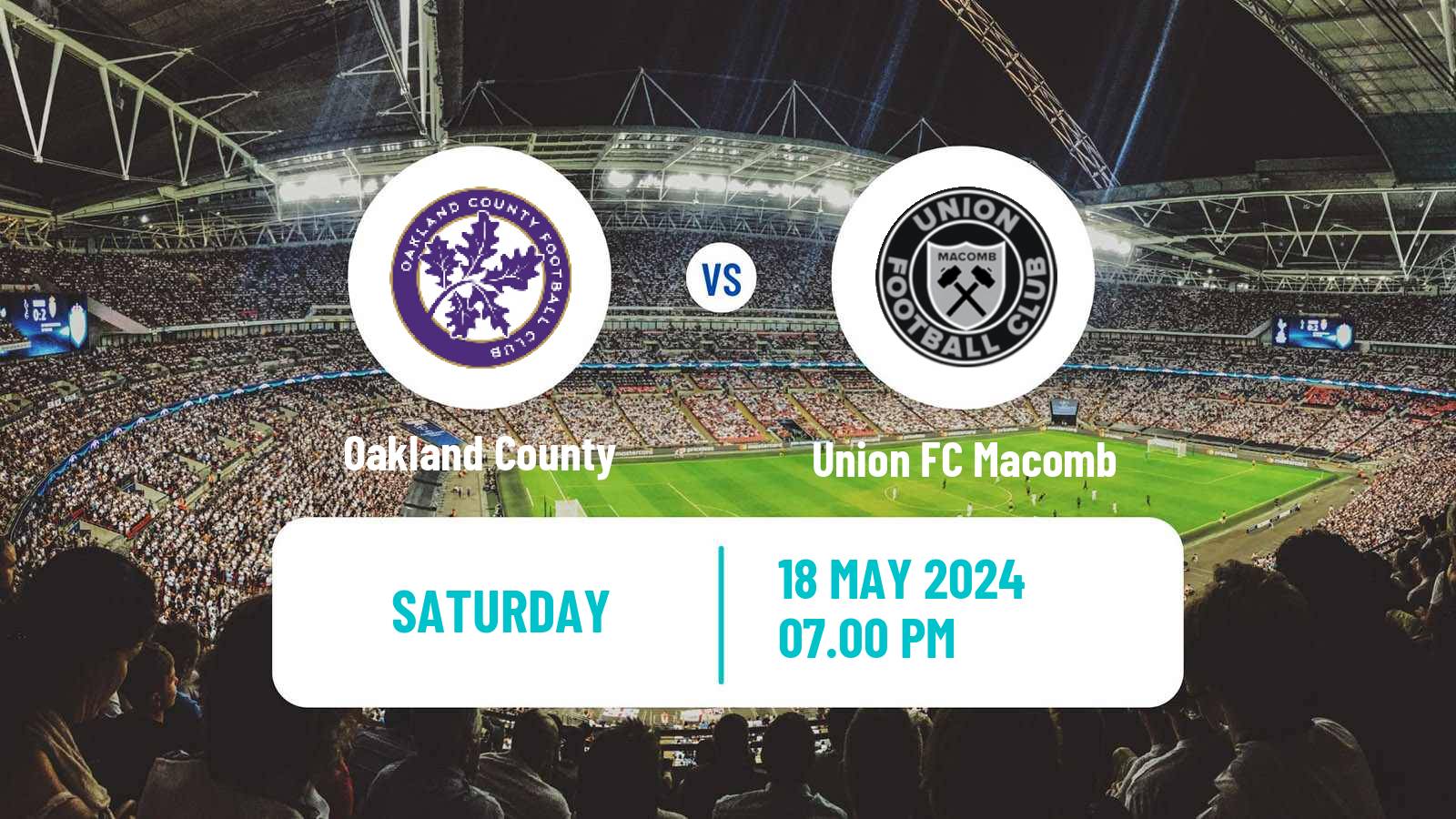 Soccer USL League Two Oakland County - Union FC Macomb