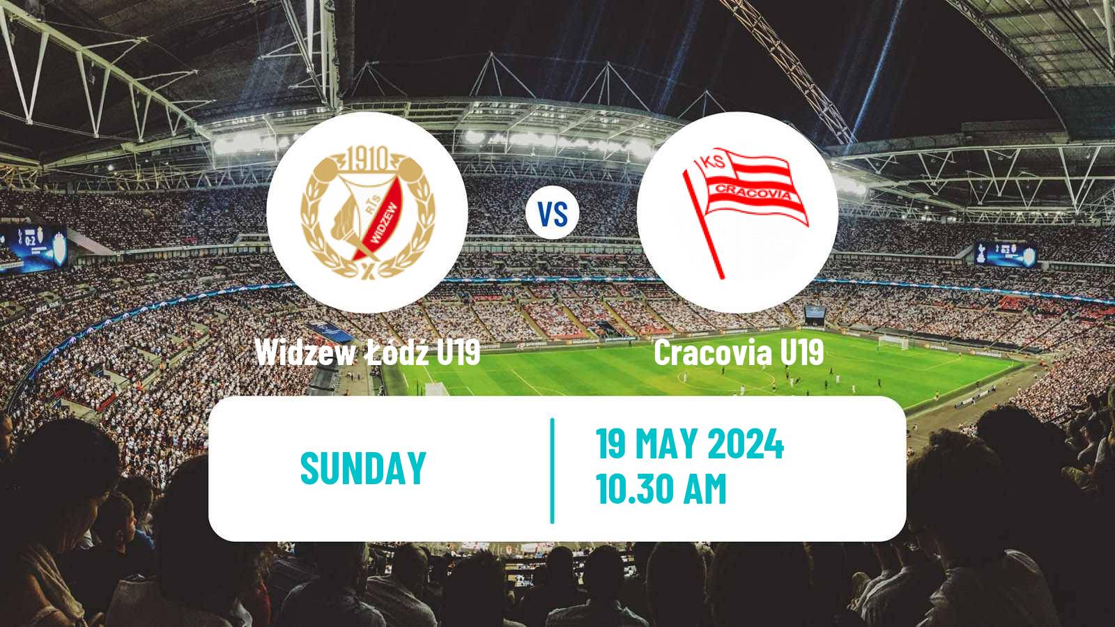 Soccer Polish Central Youth League Widzew Łódź U19 - Cracovia U19