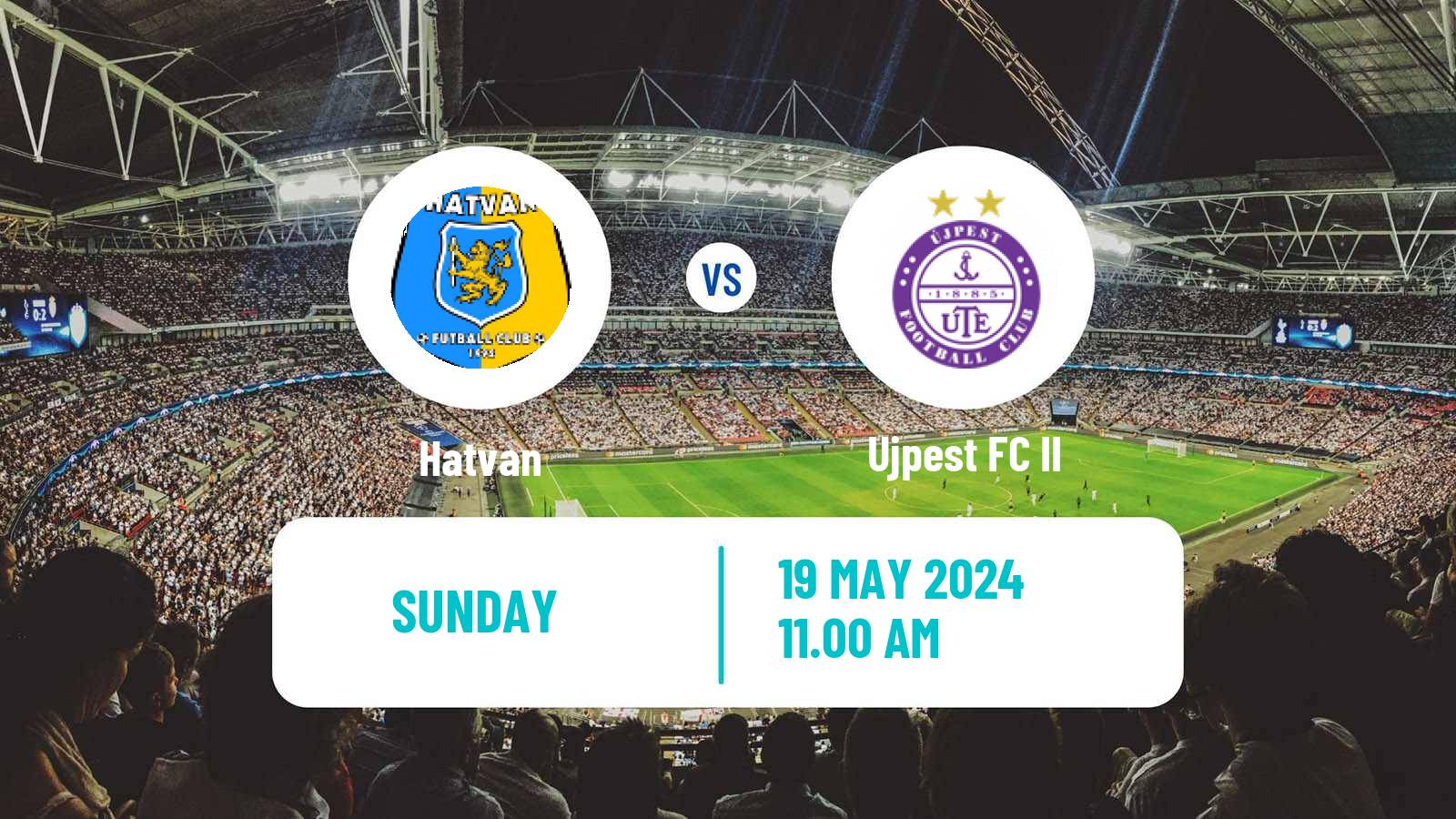 Soccer Hungarian NB III Northeast Hatvan - Ujpest II