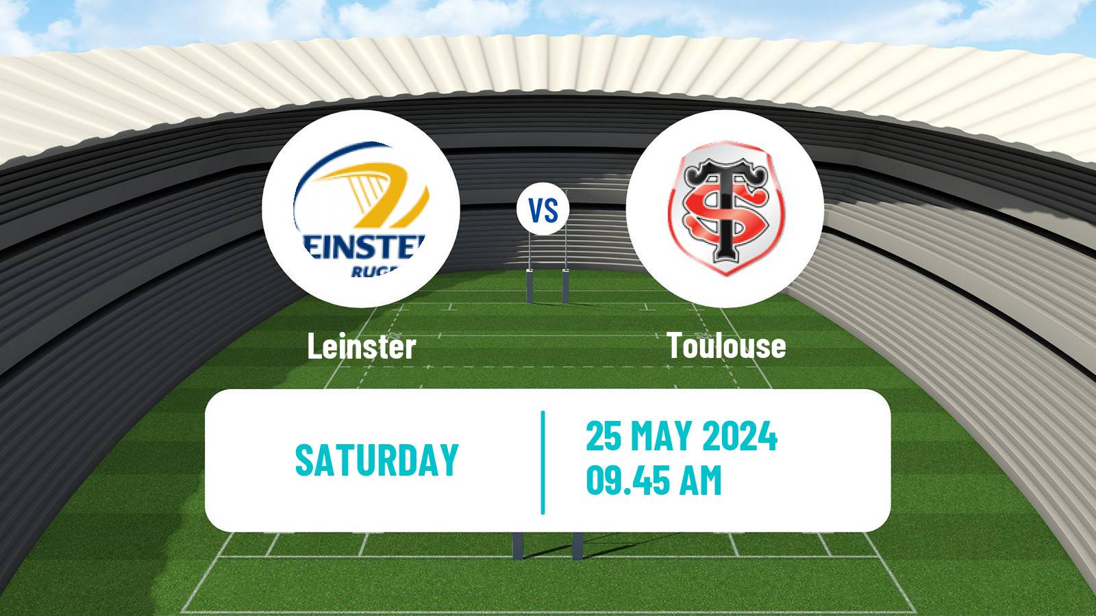 Rugby union European Rugby Champions Cup Leinster - Toulouse
