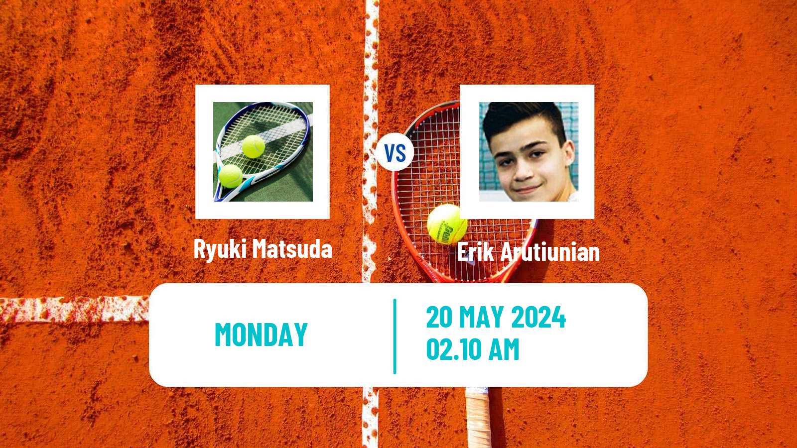 Tennis Kachreti Challenger Men Ryuki Matsuda - Erik Arutiunian