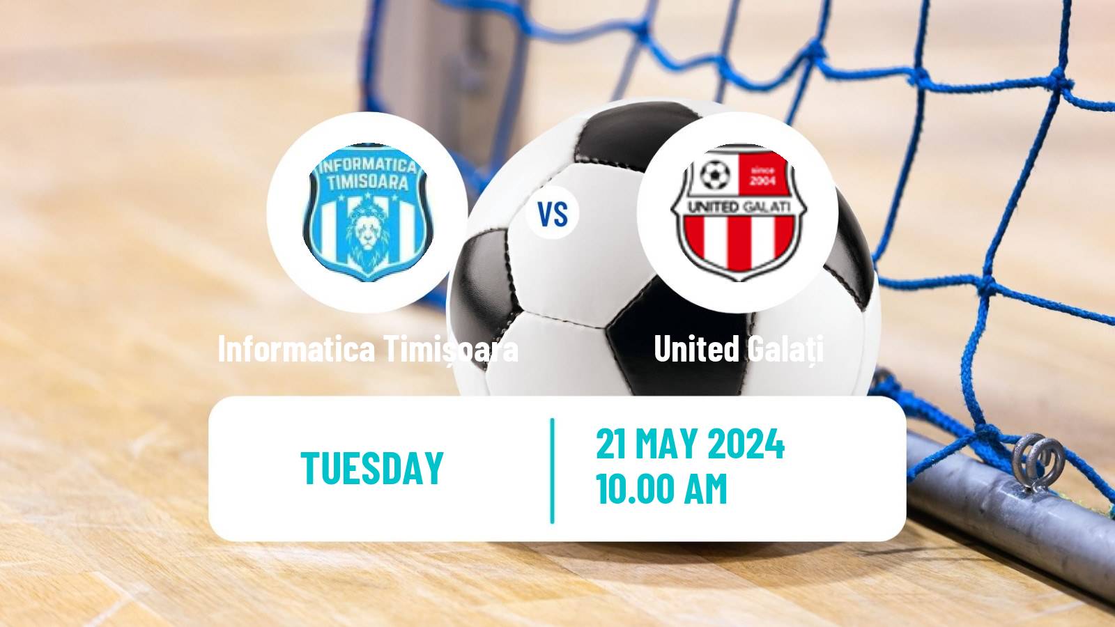 Futsal Romanian Liga I Futsal Informatica Timișoara - United Galați