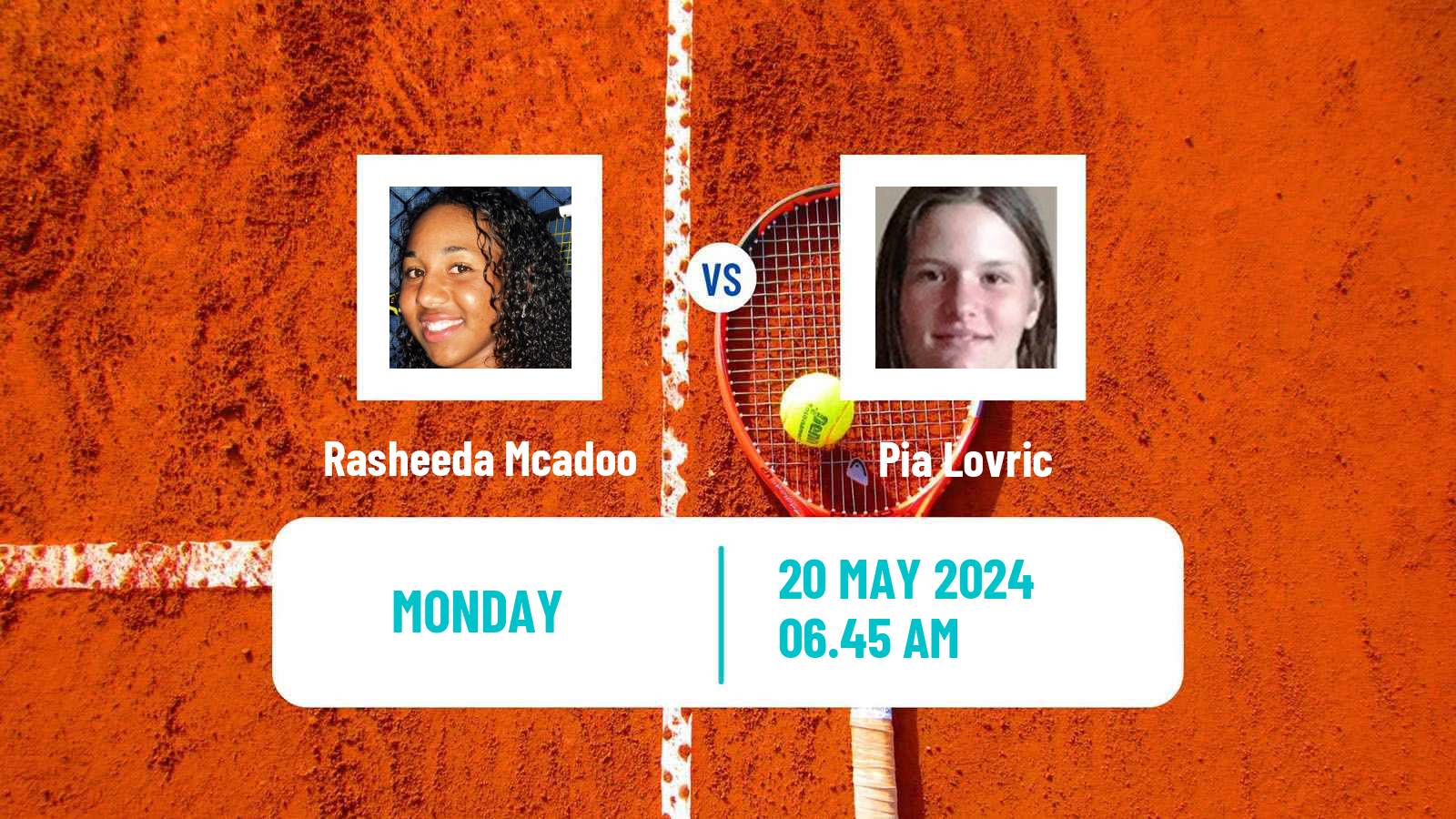 Tennis ITF W50 Otocec Women Rasheeda Mcadoo - Pia Lovric