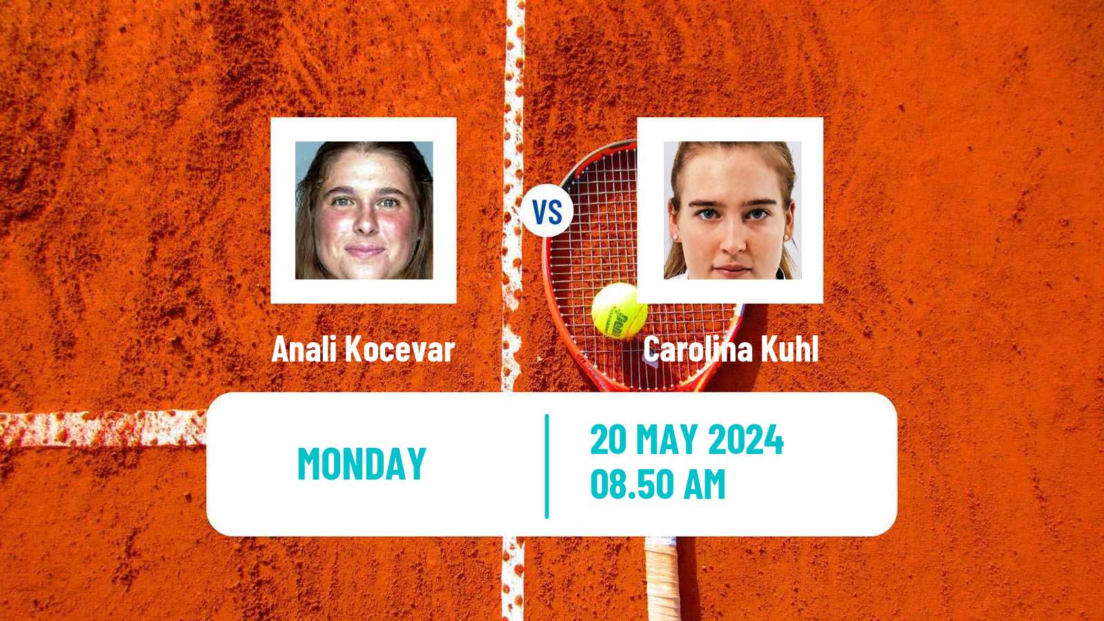 Tennis ITF W50 Otocec Women Anali Kocevar - Carolina Kuhl