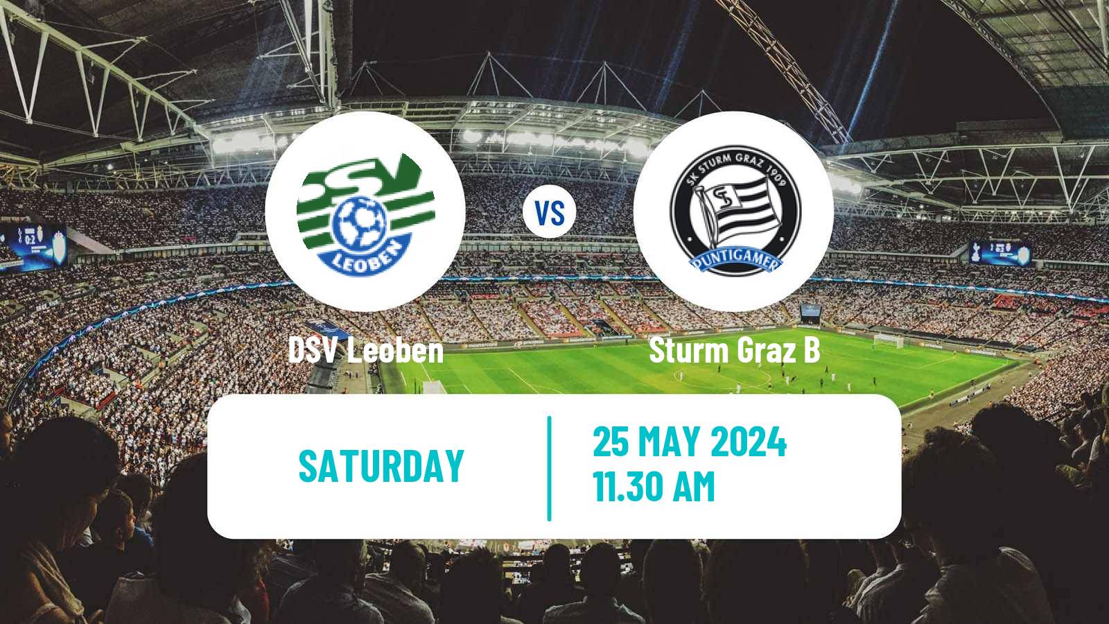 Soccer Austrian 2 Liga Leoben - Sturm Graz B