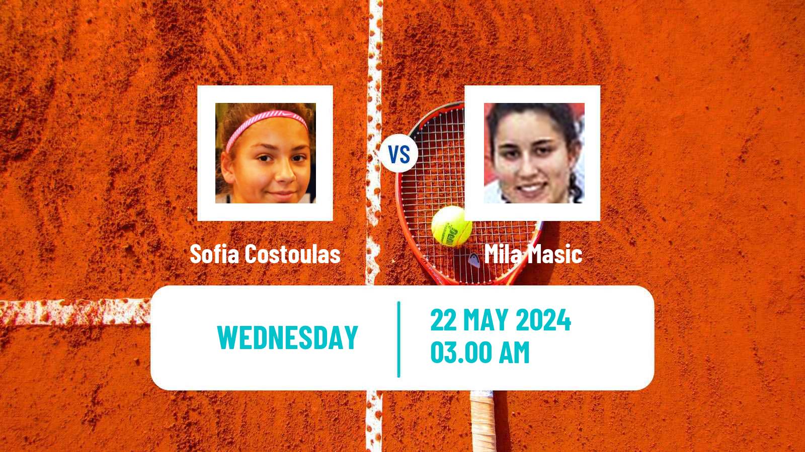 Tennis ITF W35 Annenheim Women Sofia Costoulas - Mila Masic