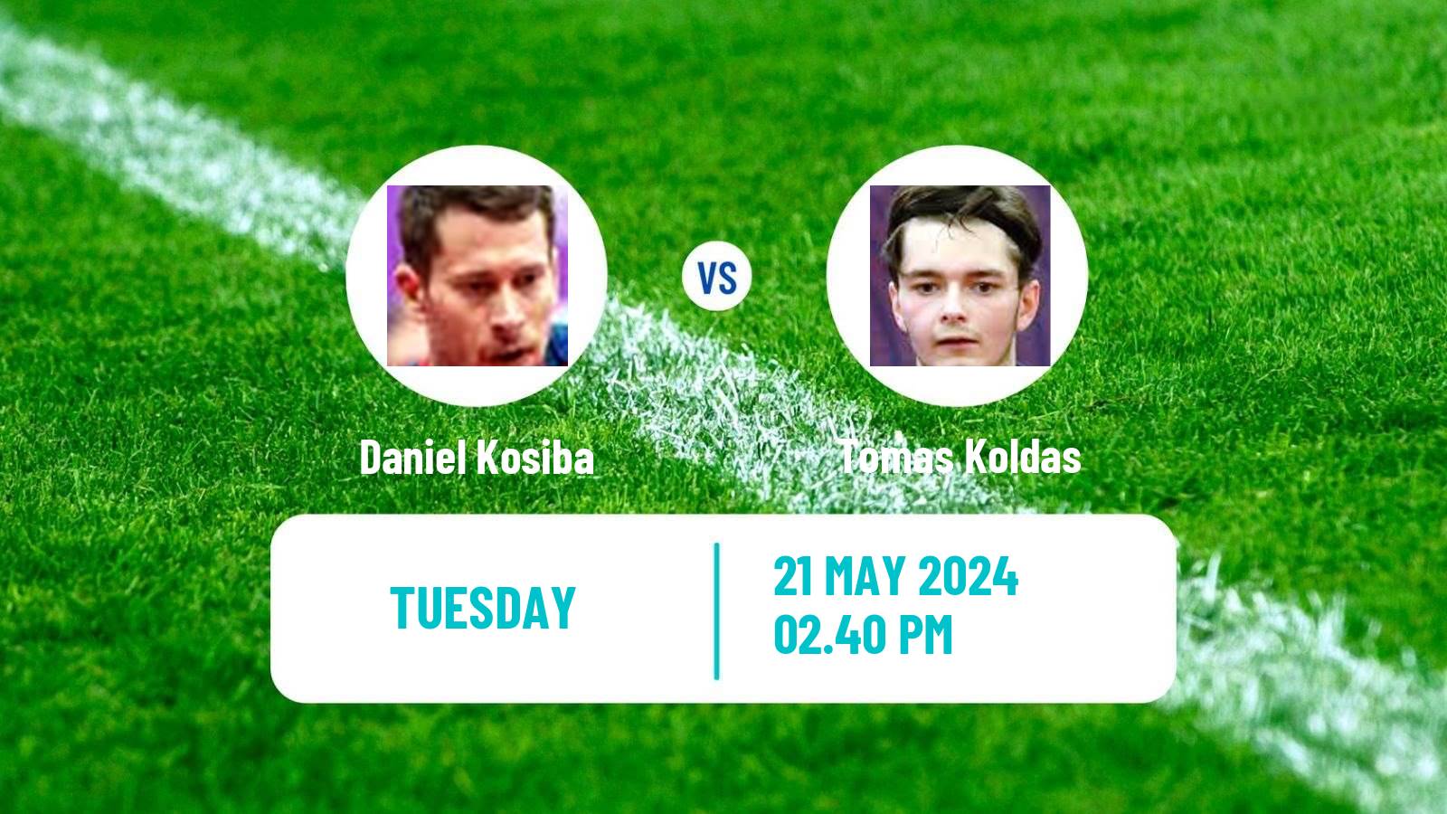 Table tennis Tt Star Series Men Daniel Kosiba - Tomas Koldas