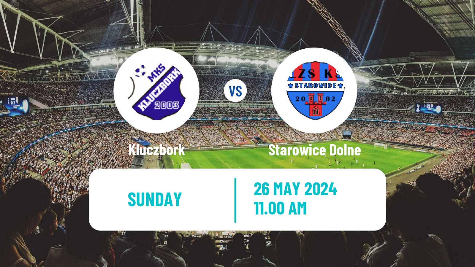 Soccer Polish Division 3 - Group III Kluczbork - Starowice Dolne