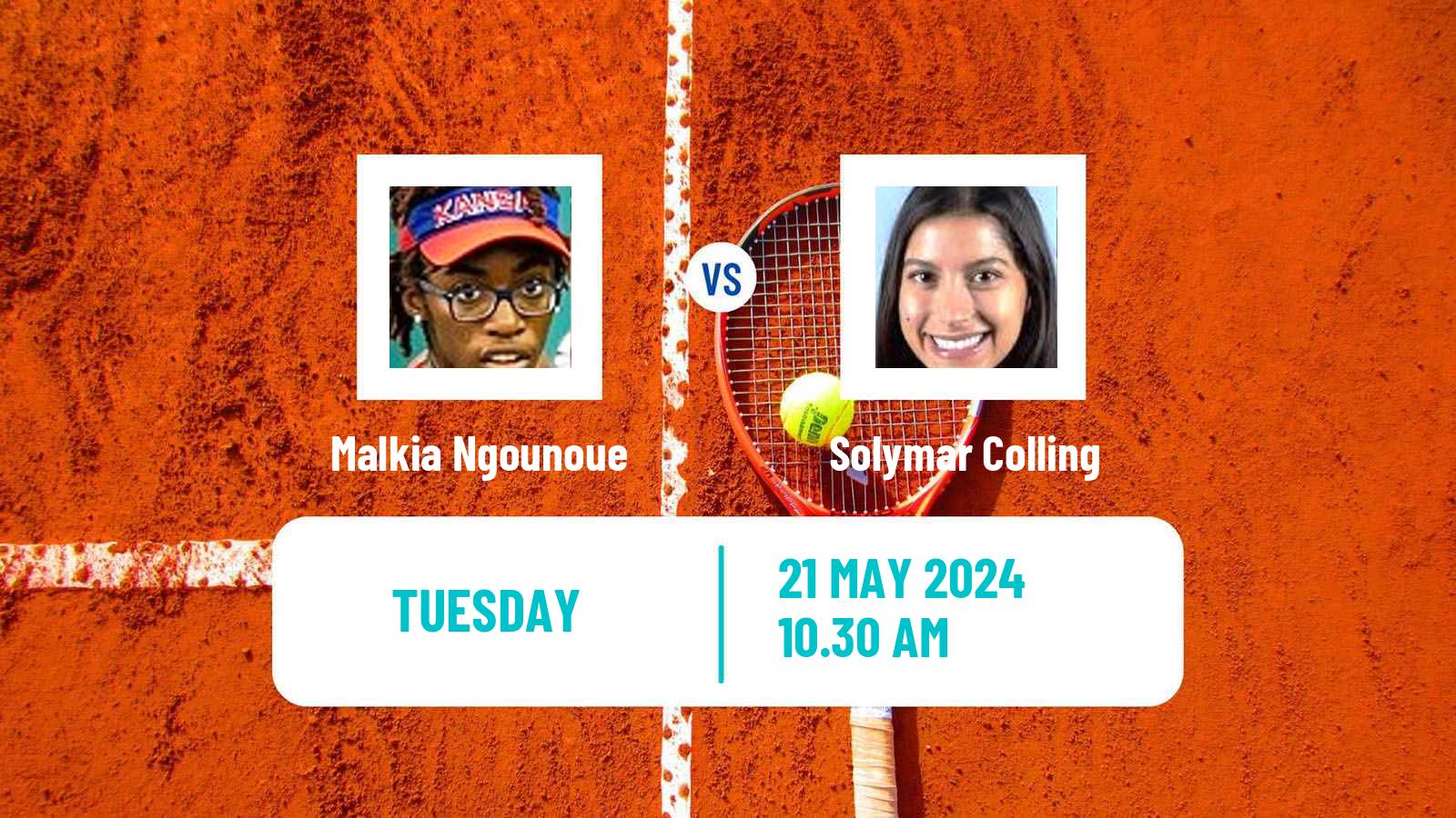 Tennis ITF W35 Santo Domingo 3 Women Malkia Ngounoue - Solymar Colling