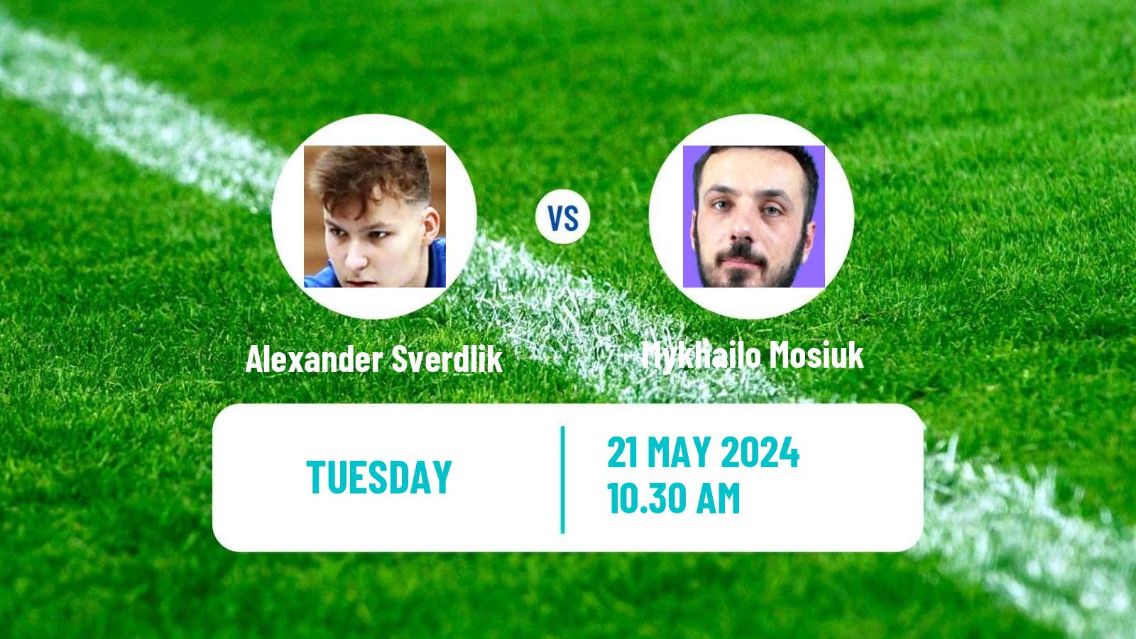 Table tennis Challenger Series Men Alexander Sverdlik - Mykhailo Mosiuk