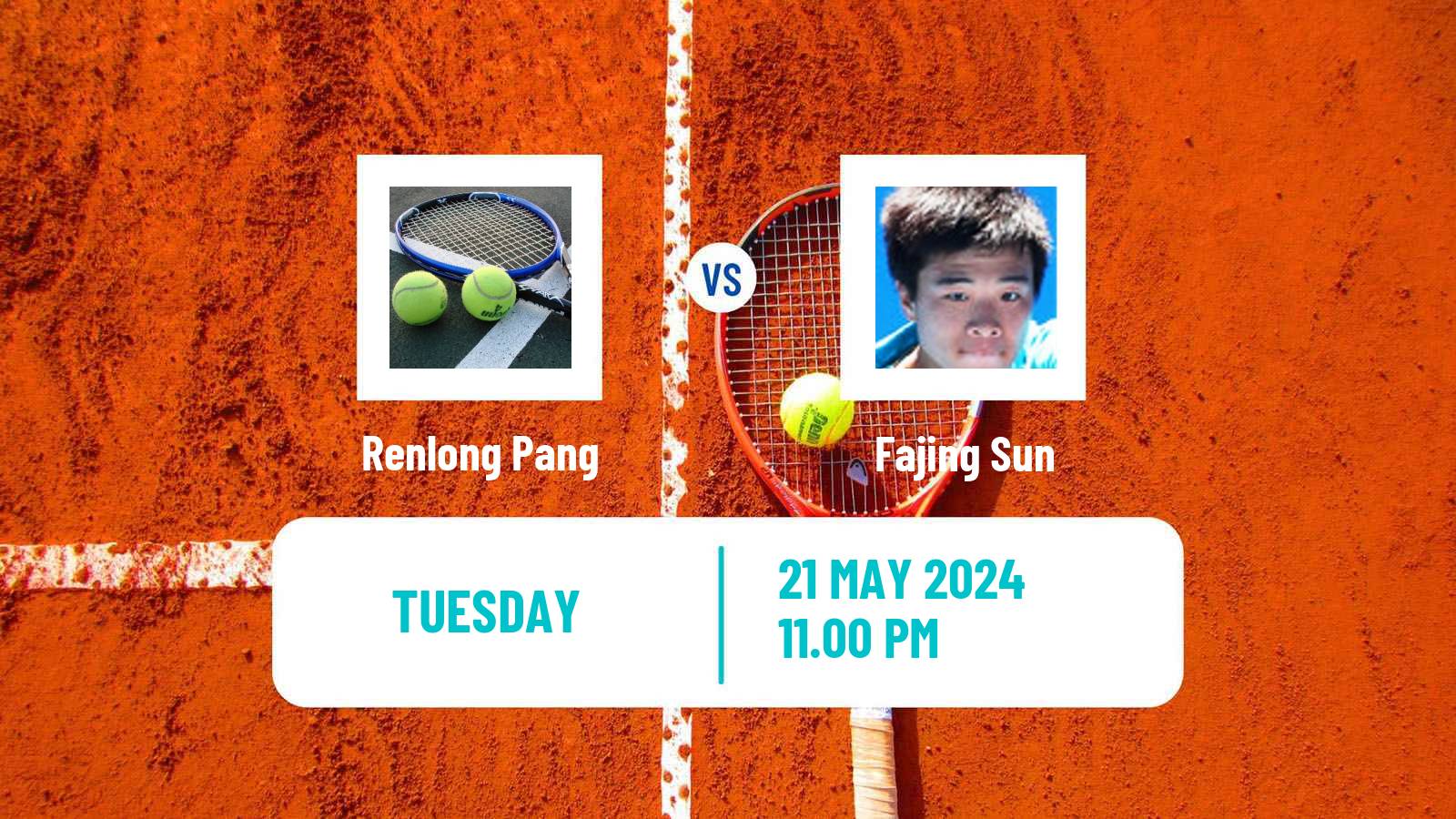 Tennis ITF M25 Anning Men Renlong Pang - Fajing Sun