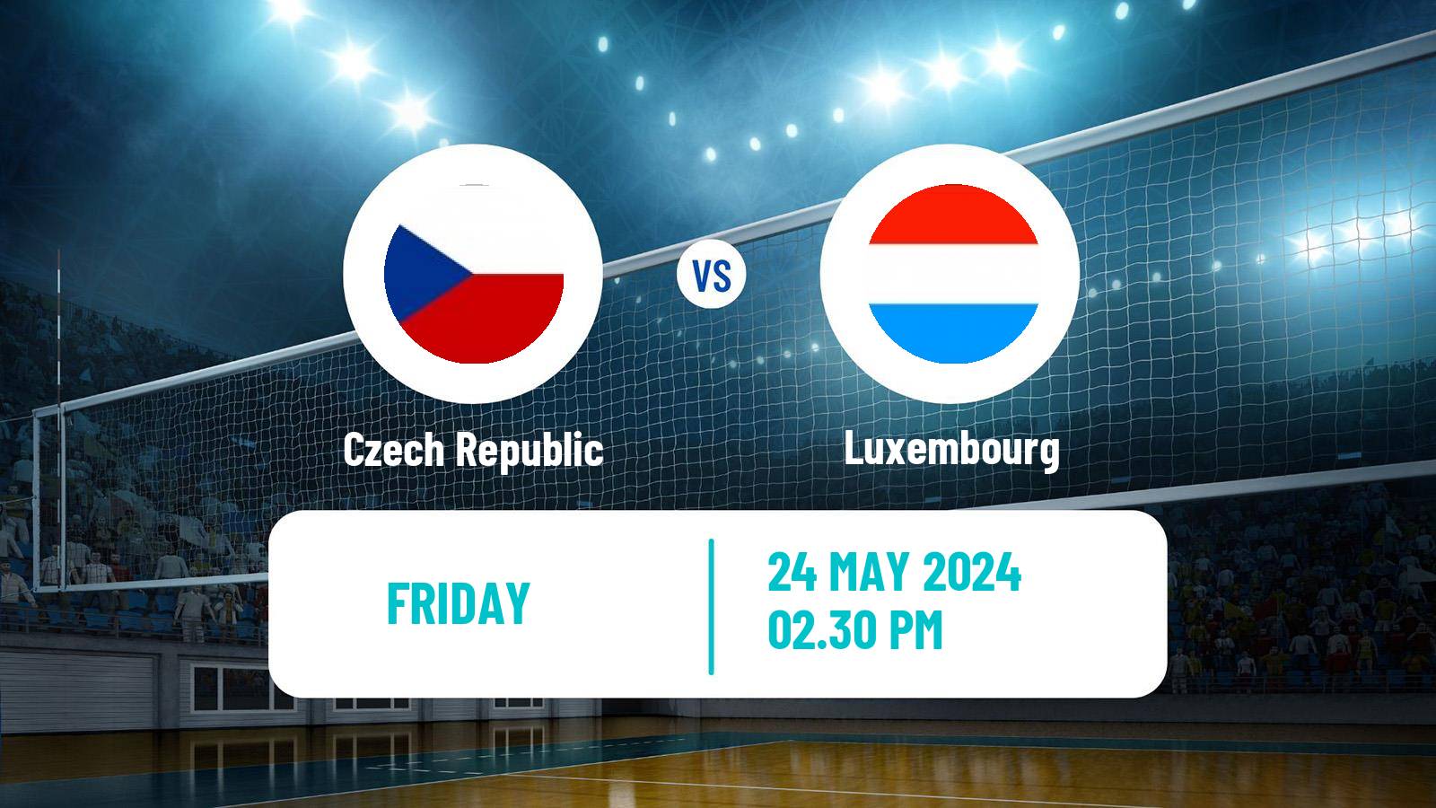Volleyball Golden European League Volleyball Czech Republic - Luxembourg