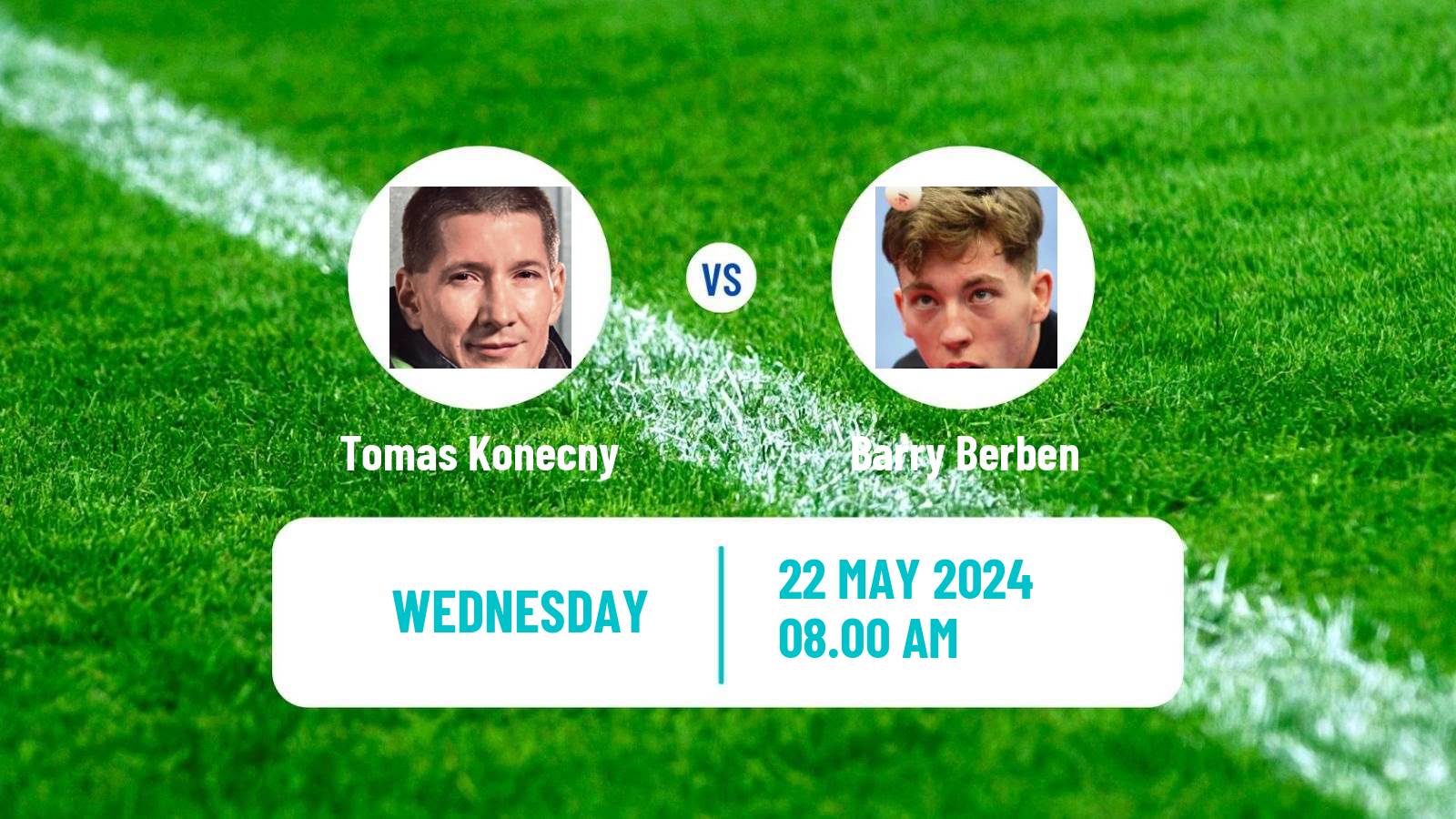 Table tennis Tt Star Series Men Tomas Konecny - Barry Berben