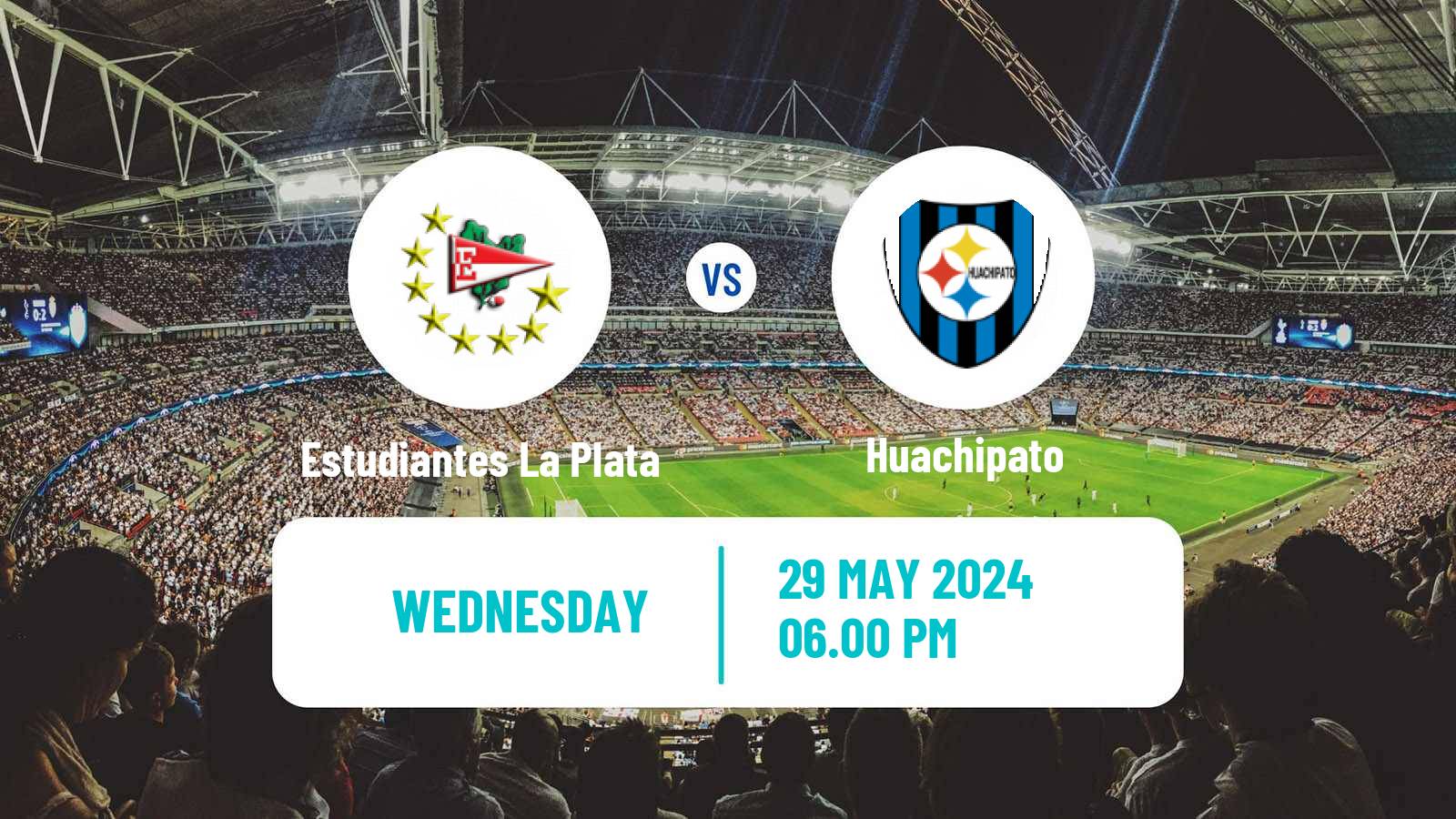 Football Copa Libertadores Estudiantes La Plata - Huachipato