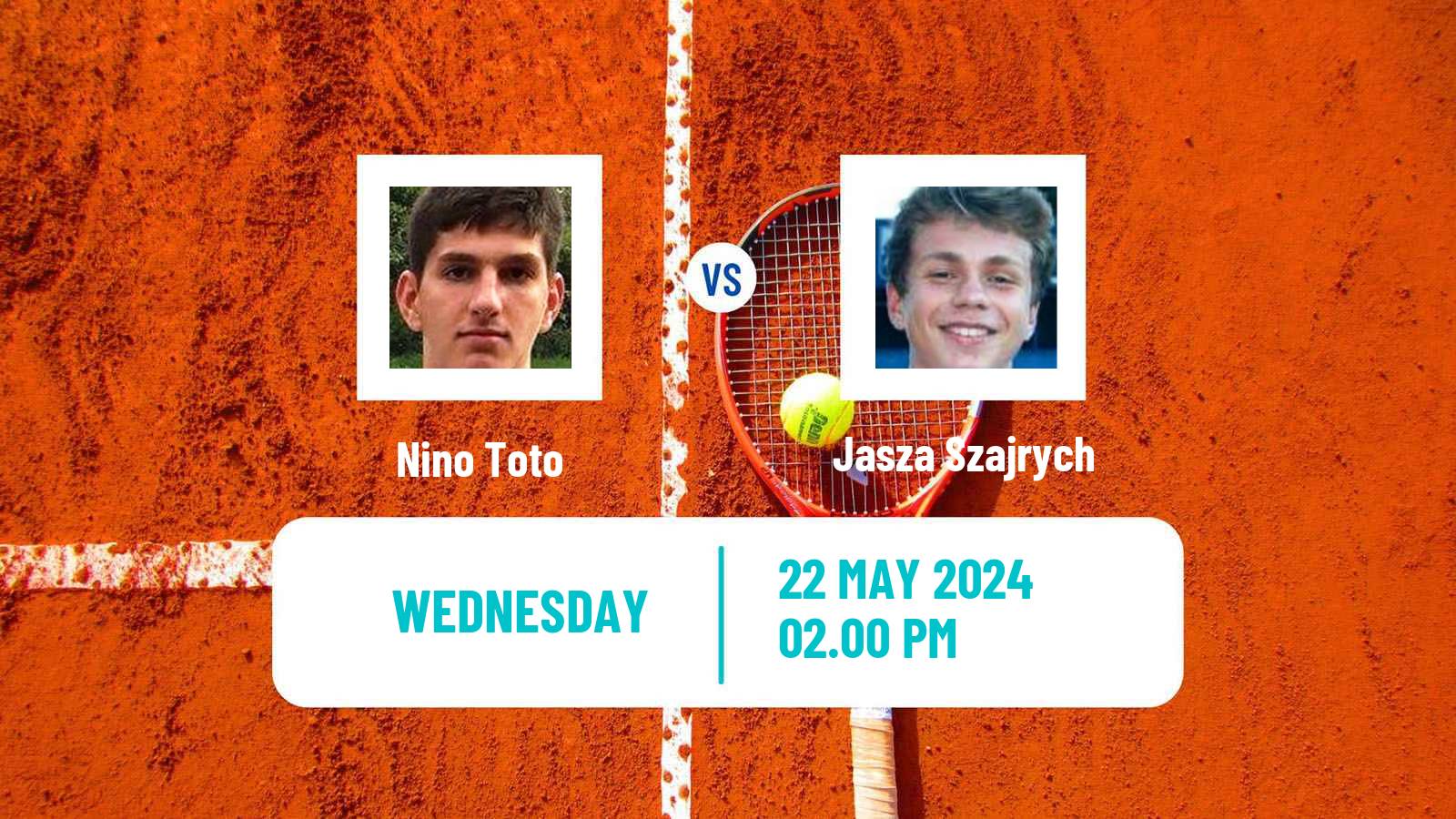 Tennis ITF M15 Bol Men Nino Toto - Jasza Szajrych