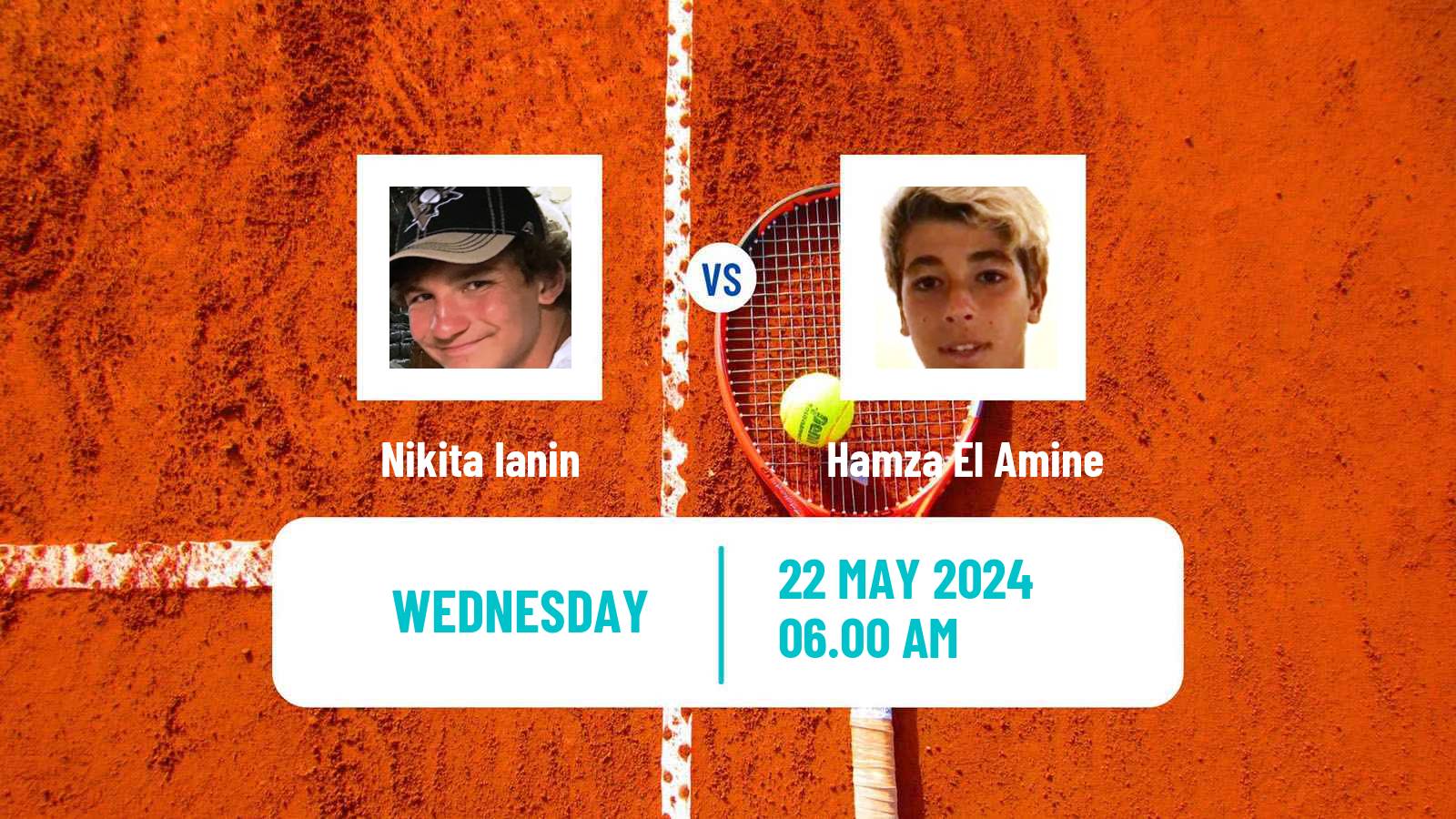 Tennis ITF M15 Monastir 21 Men Nikita Ianin - Hamza El Amine