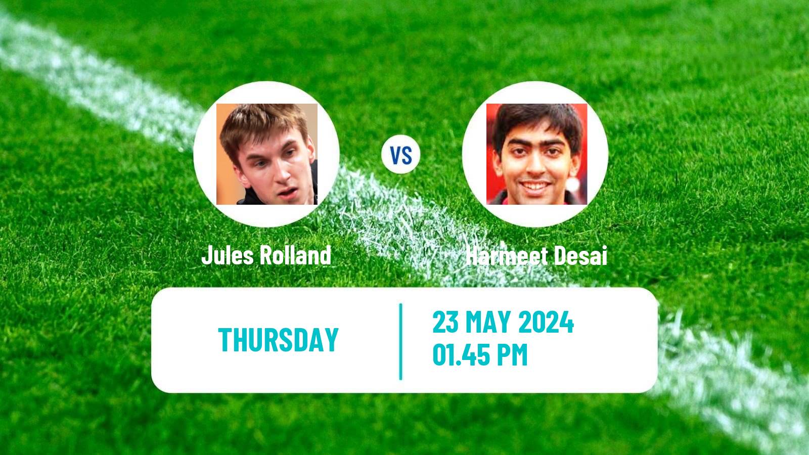 Table tennis Wtt Contender Rio De Janeiro Men Jules Rolland - Harmeet Desai