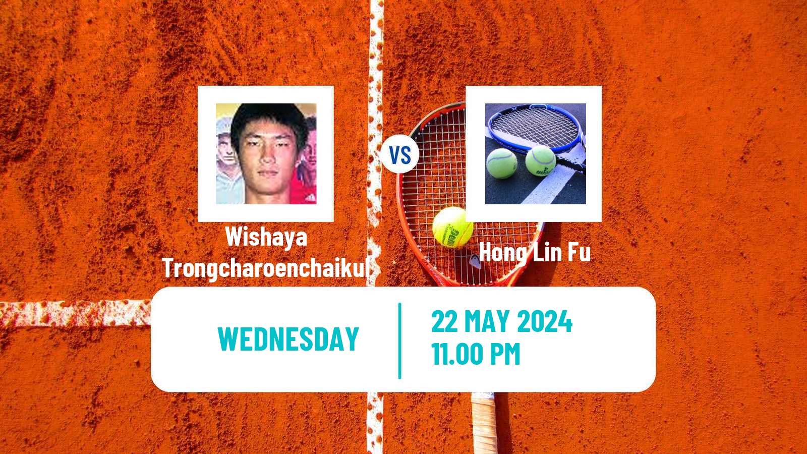Tennis ITF M25 Anning Men Wishaya Trongcharoenchaikul - Hong Lin Fu