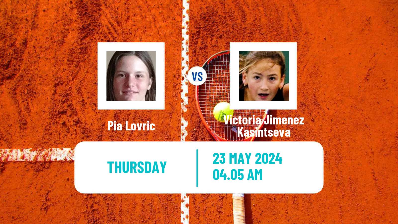 Tennis ITF W50 Otocec Women Pia Lovric - Victoria Jimenez Kasintseva